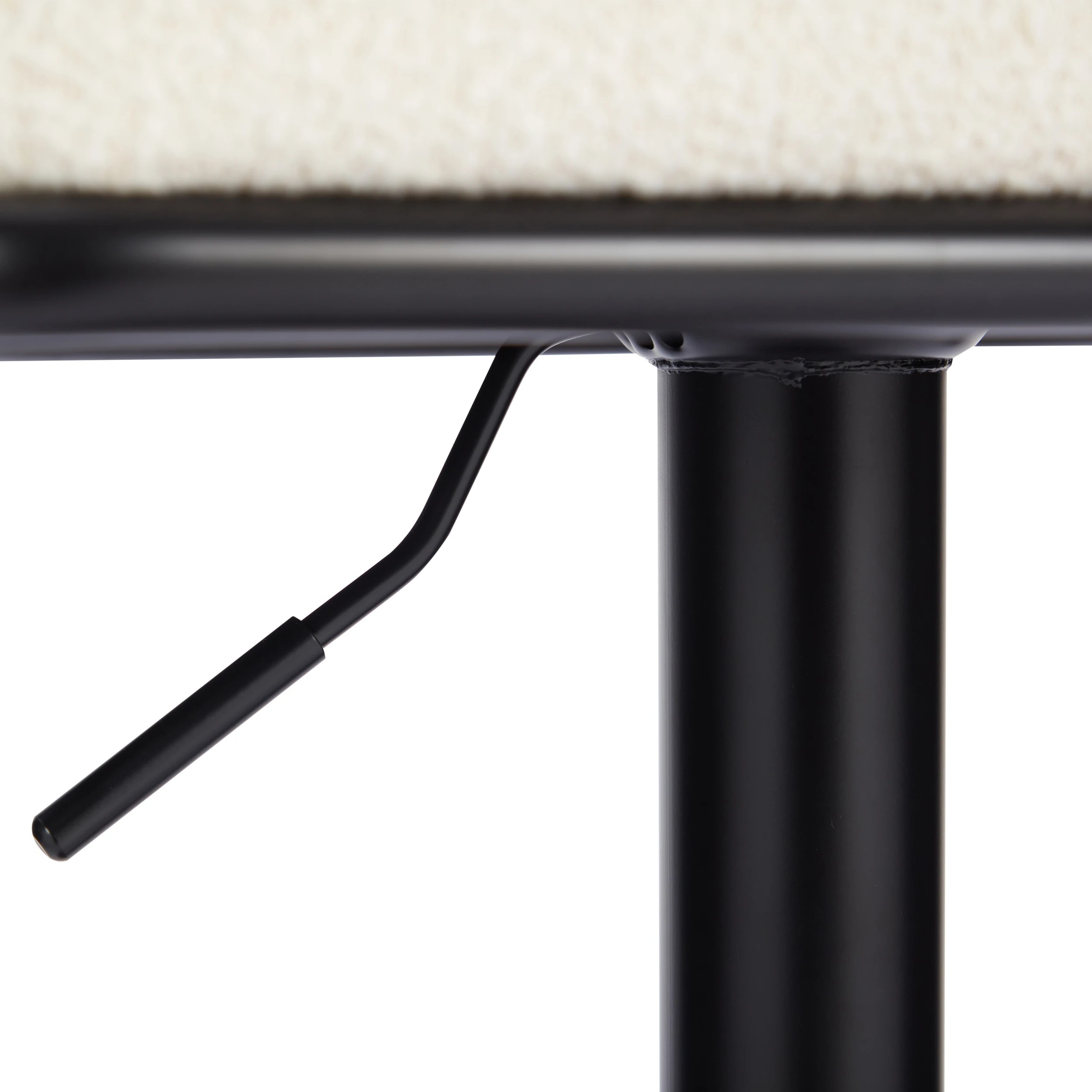 8 IHOMDEC Adjustable Swivel Bar Stools - White - White, 8 of 10