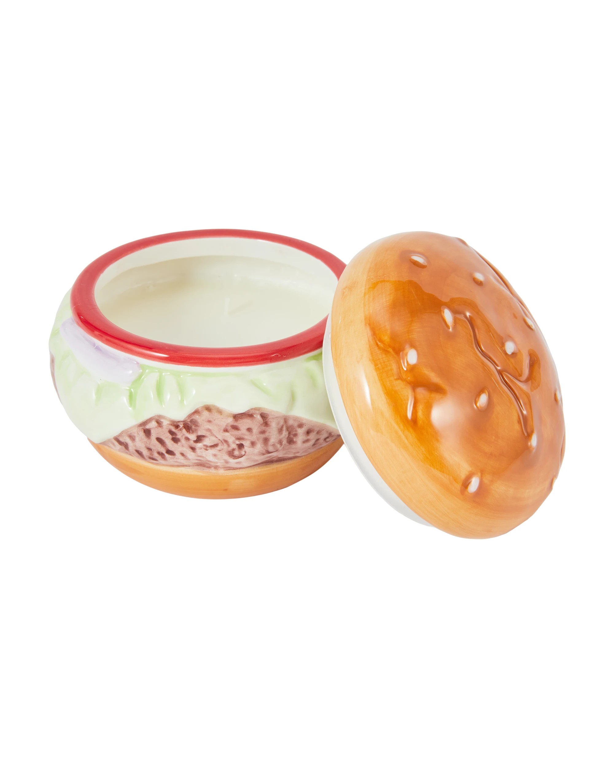 5 Ceramic Burger Candle, 5 of 6