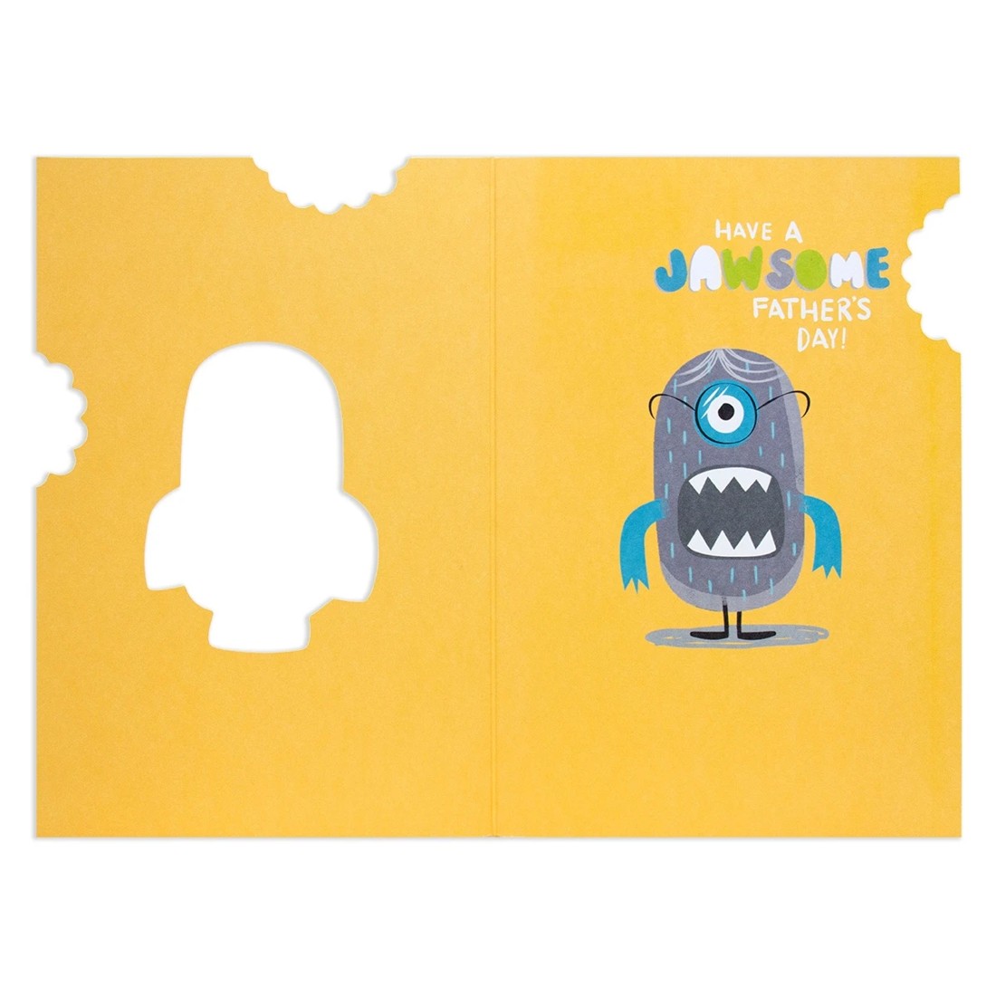 2 Hallmark Father's Day Card For Granddad - From Your Little Monsters, 2 of 3