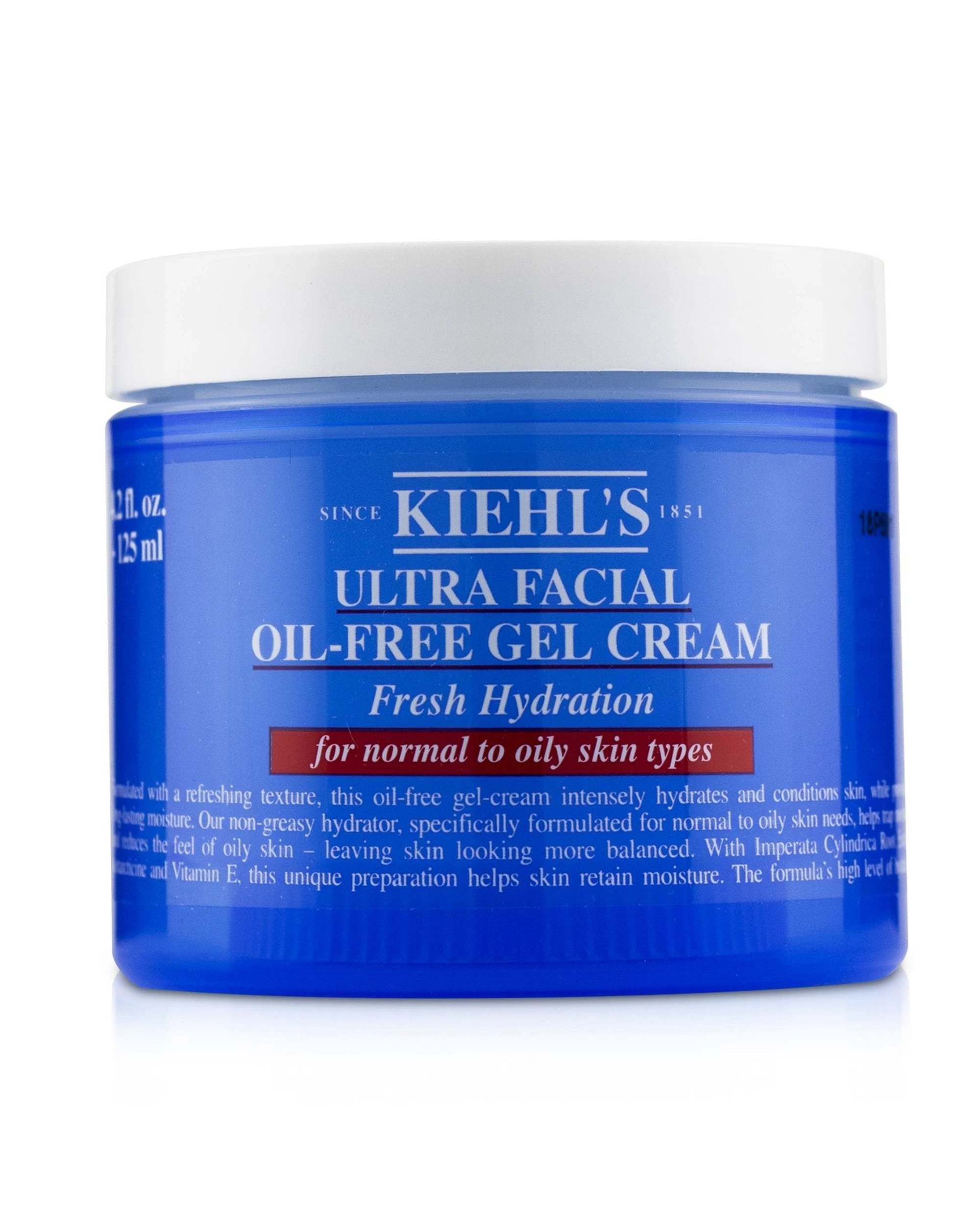 1 Kiehl's Ultra Facial Oil-Free Gel Cream - For Normal to Oily Skin Types  125ml/4.2oz, 1 of 4