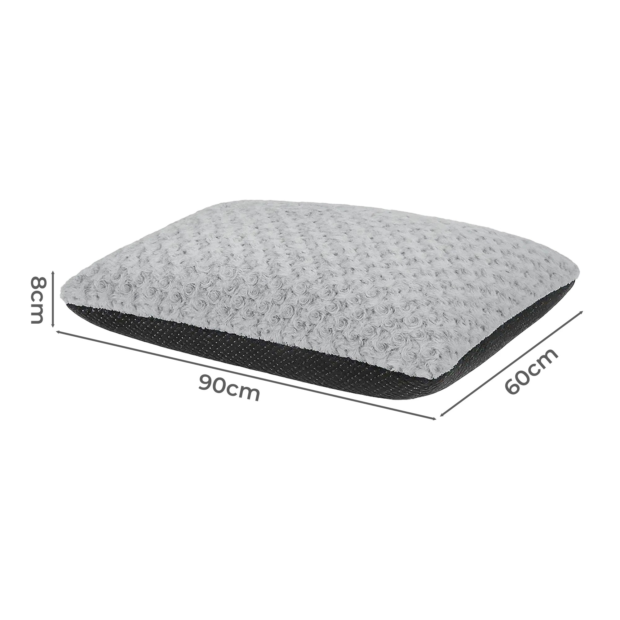 3 Pawz Pet Bed Removable Washable Cover L - Grey, 3 of 9