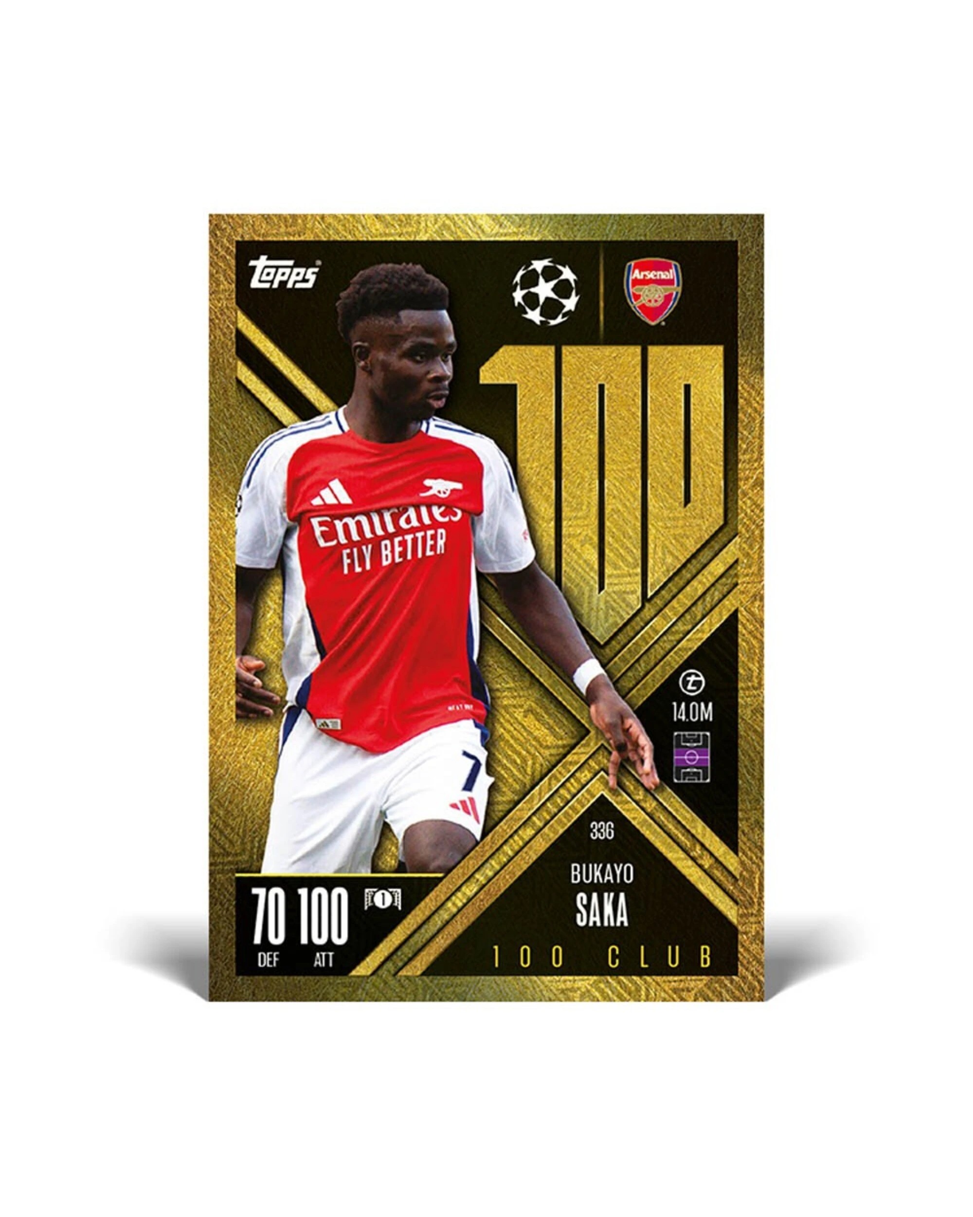 4 Topps Match Attax Extra Uefa Champions League 2024/2025 Edition Trading Cards Booster Pack, 4 of 4