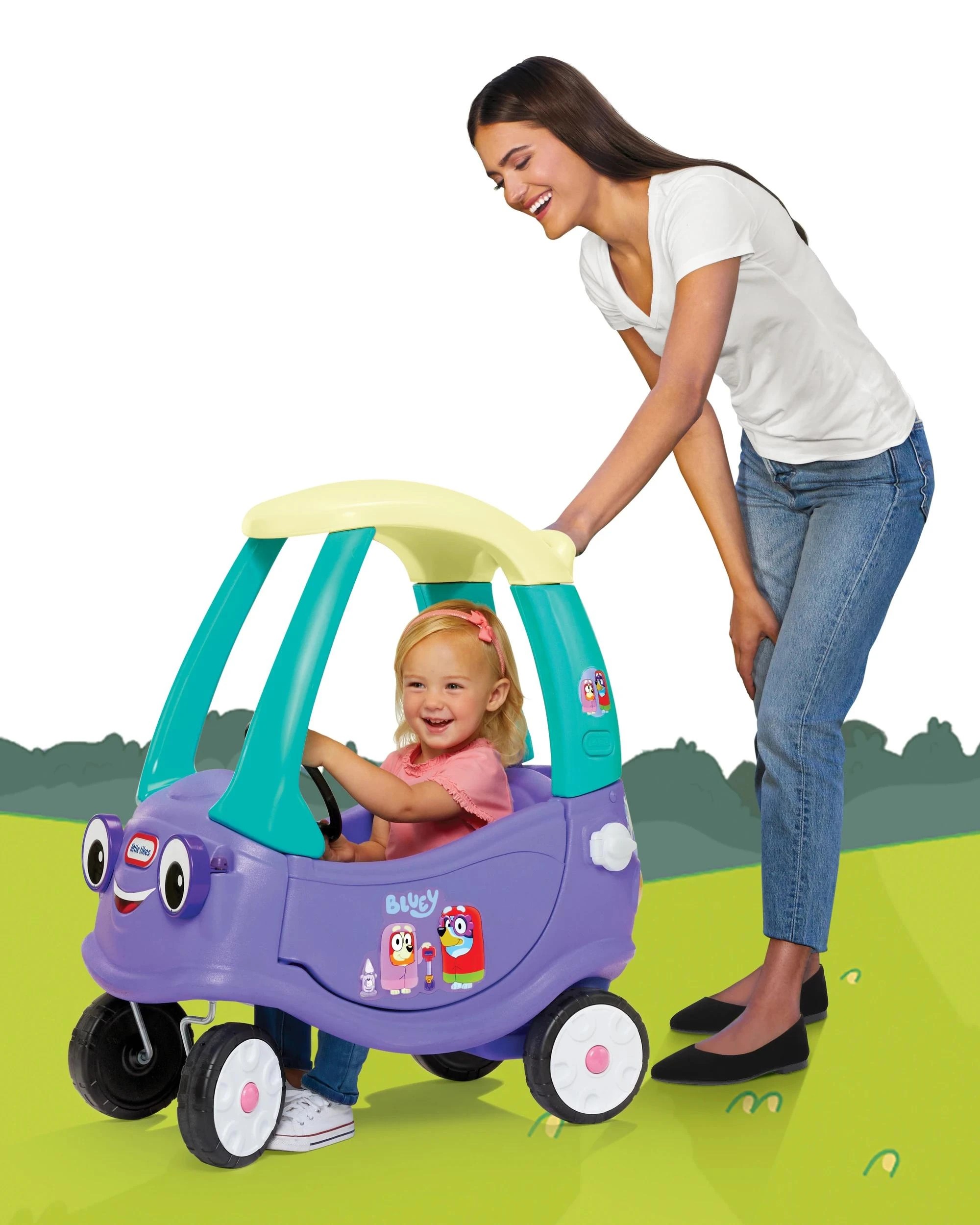 7 Little Tikes Bluey Grannies Car Coupe - Multi, 7 of 8