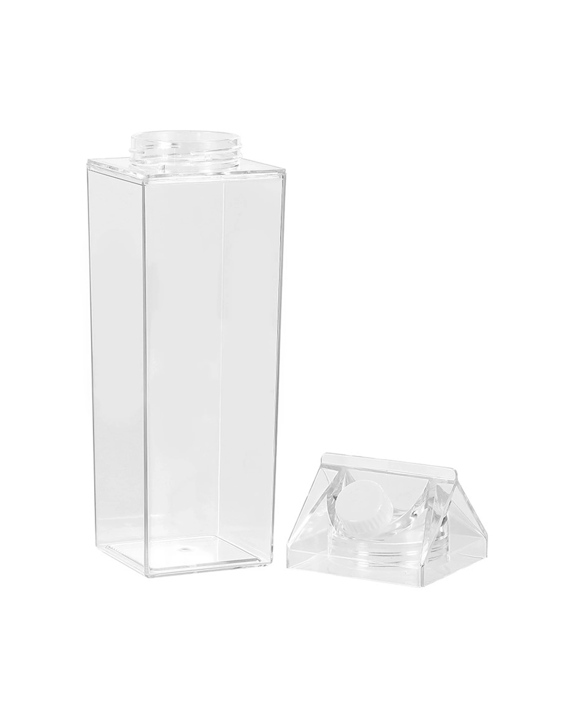 4 Boxsweden 1l Crystal Fridge Bottle Water/juice Beverage Clear Storage W/ Lid
 - Clear, 4 of 7