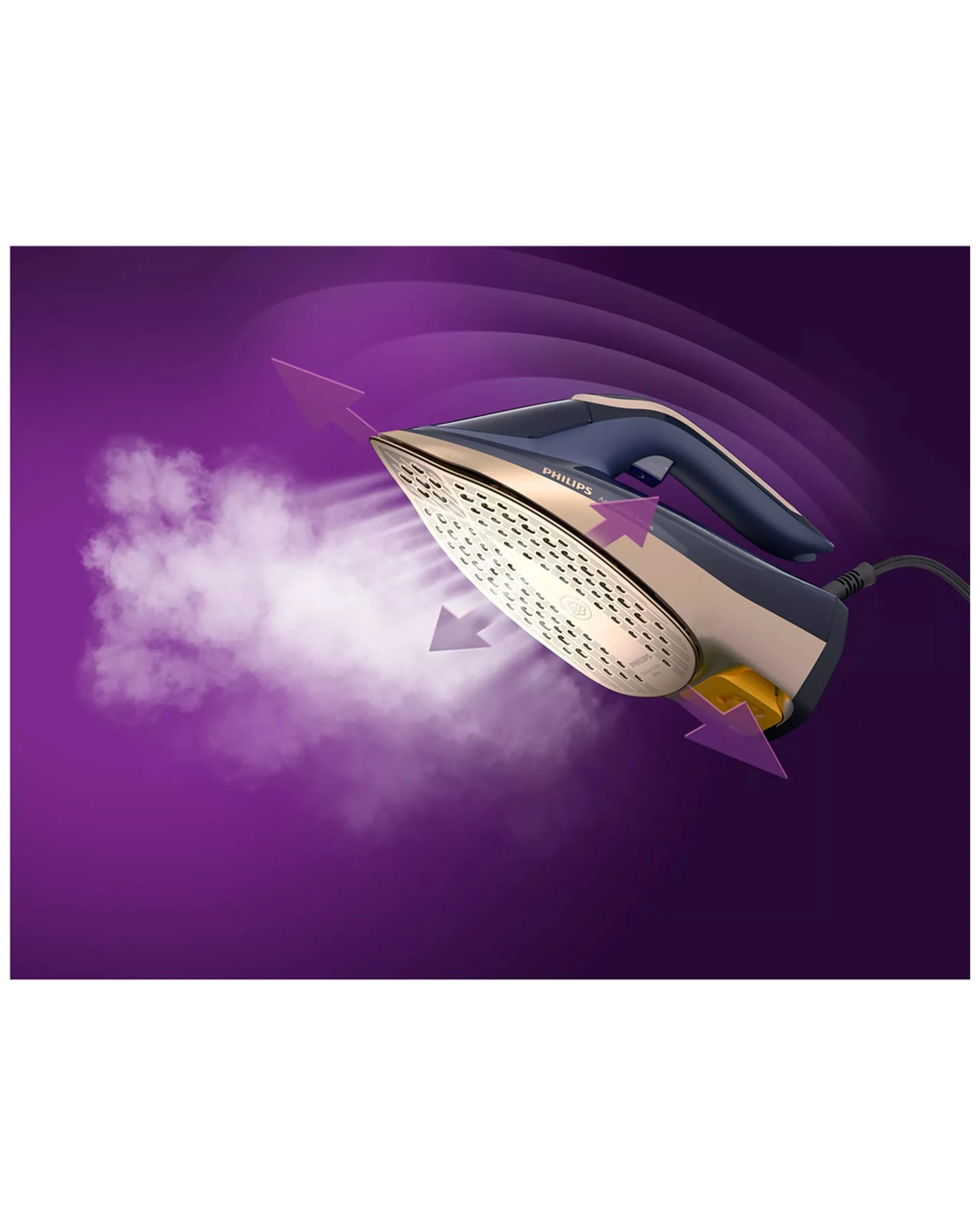 7 Philips Perfectcare 8000 Series Steam Iron Portable 2400w With Turbo Mode - Blue, 7 of 9