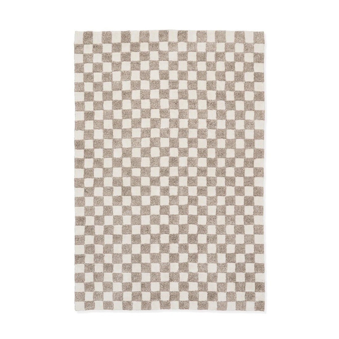 6 Checkerboard Rug - Beige, Extra Large - 270cm x 180cm, 6 of 7