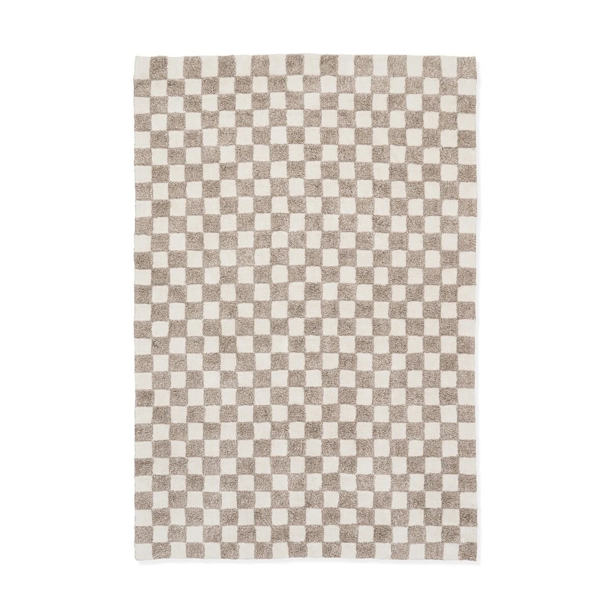 6 Checkerboard Rug - Beige, Extra Large - 270cm x 180cm, 6 of 7