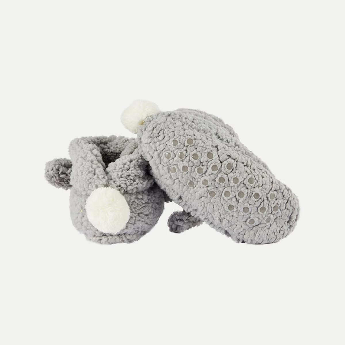3 Sherpa Animal Bootie Bunny, 3 of 4