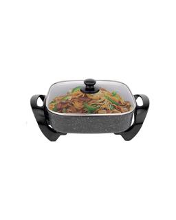 Healthy Choice 1500w 7.2l Non Stick Stone Electric Fry Pan W/temperature Control - B