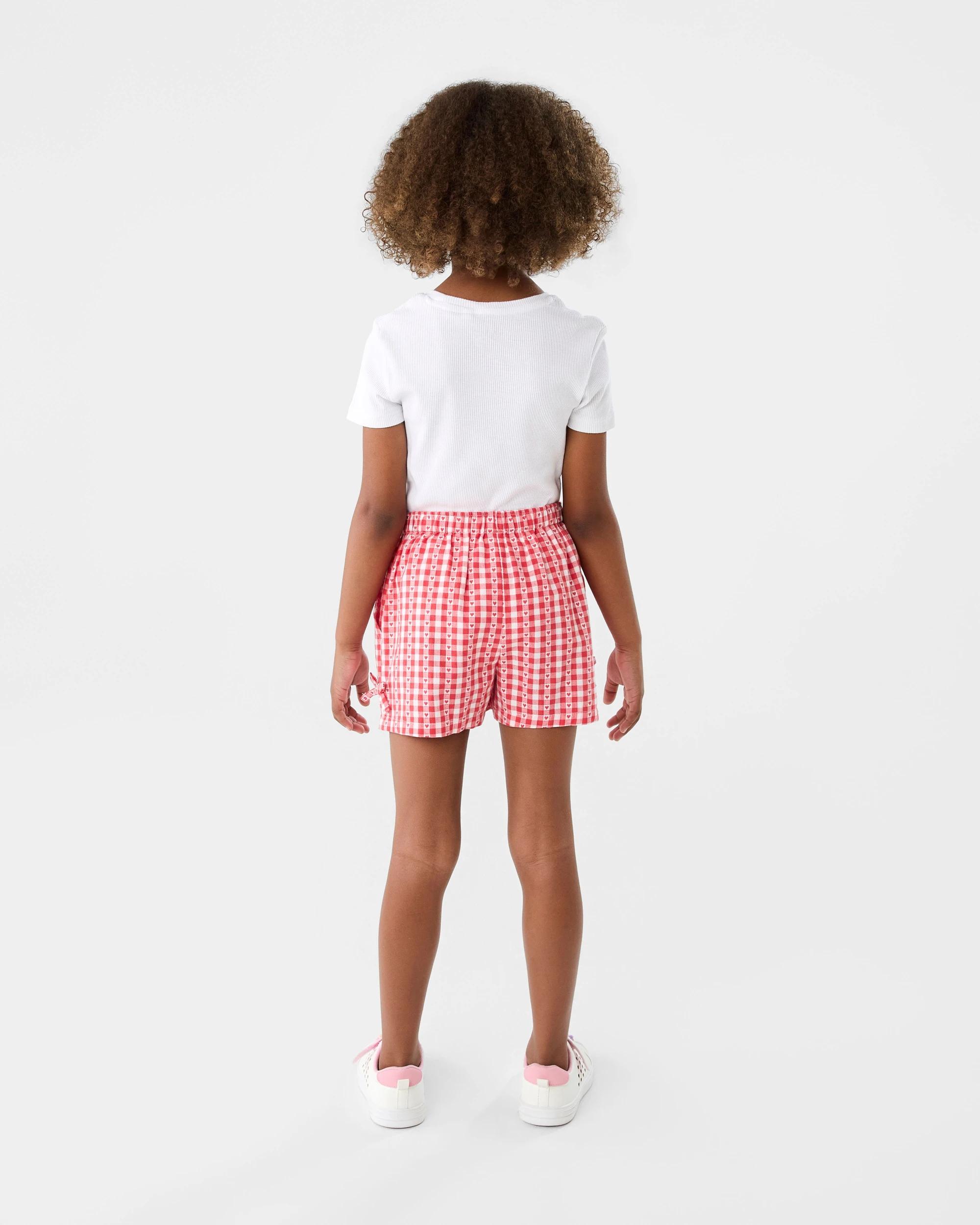 7 Woven Shorts Red Check, 7 of 7