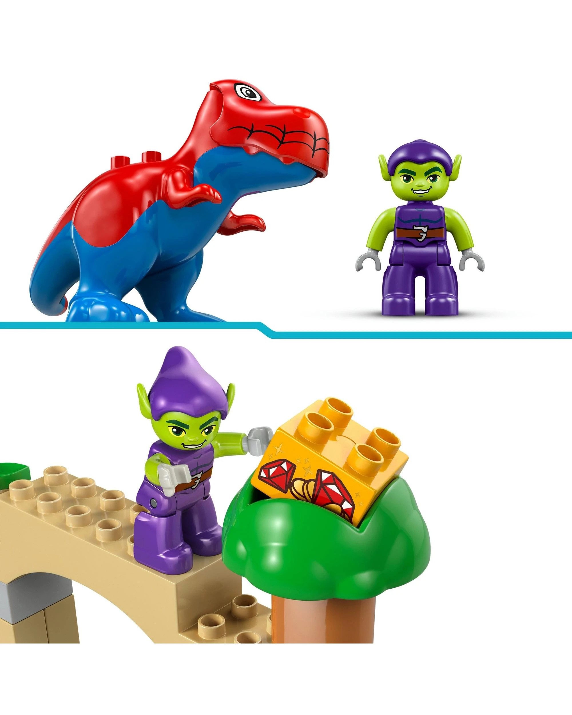 8 LEGO DUPLO: Marvel Dinosaur Spidey-Rex vs. Green Goblin - 10463, 8 of 9