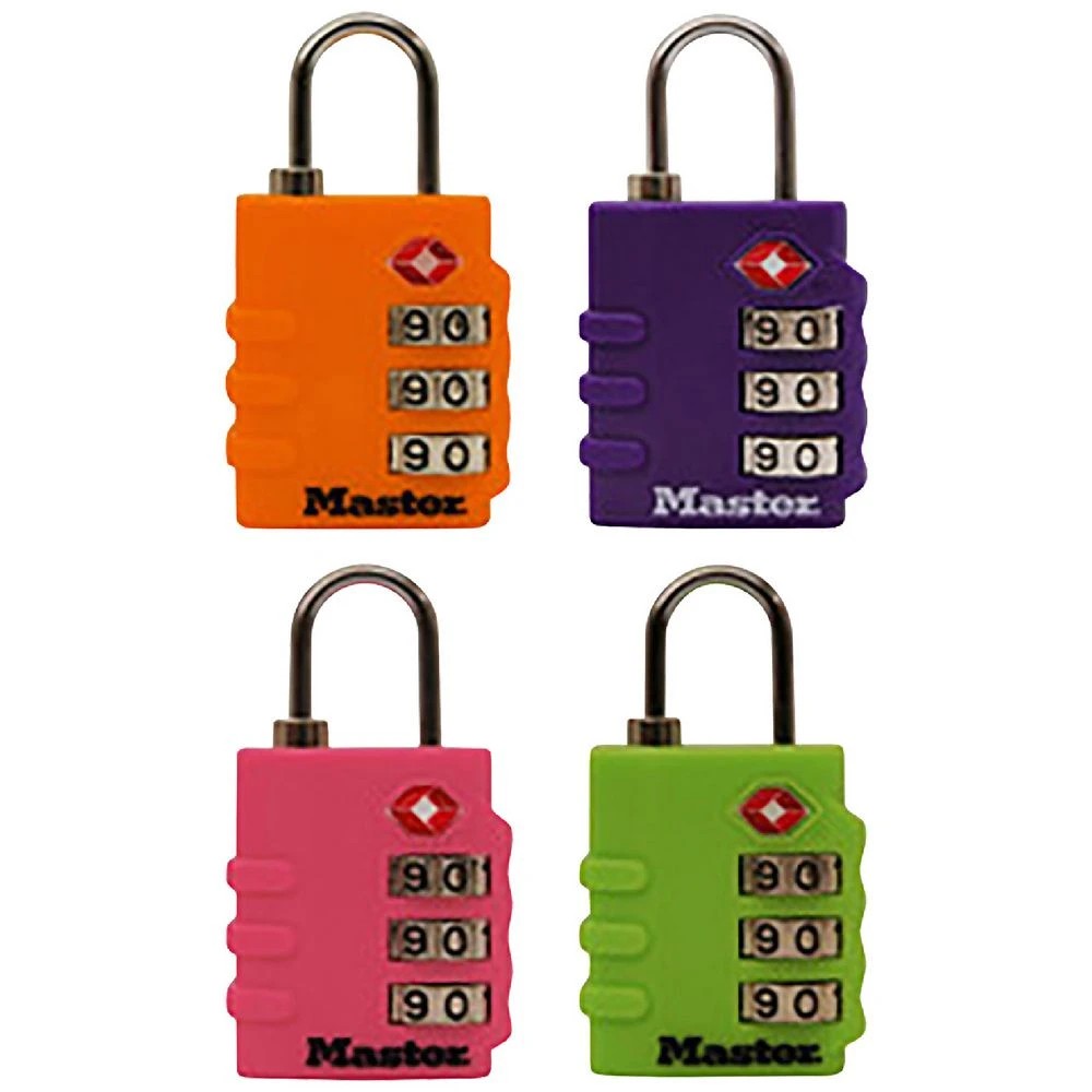 1 Master Lock 30mm TSA Luggage Padlock 2 Pack, 1 of 6