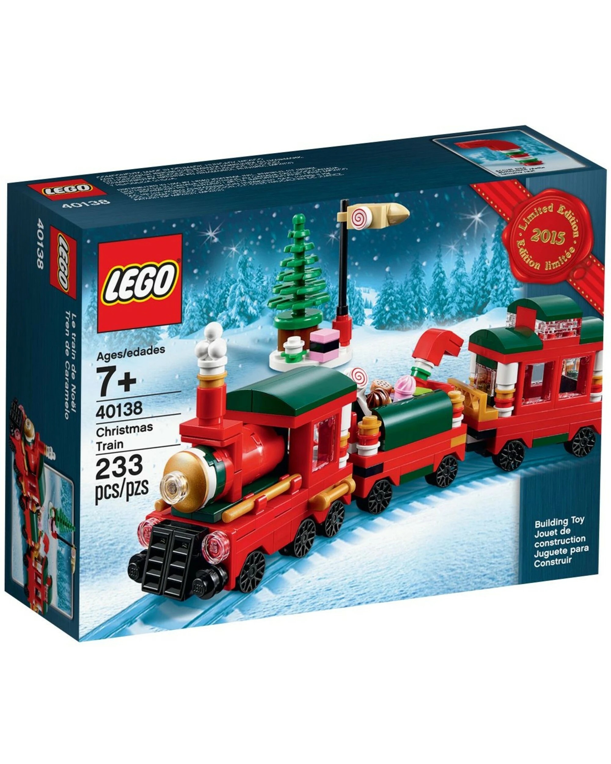 1 LEGO 40138 Christmas Train Set, 1 of 4