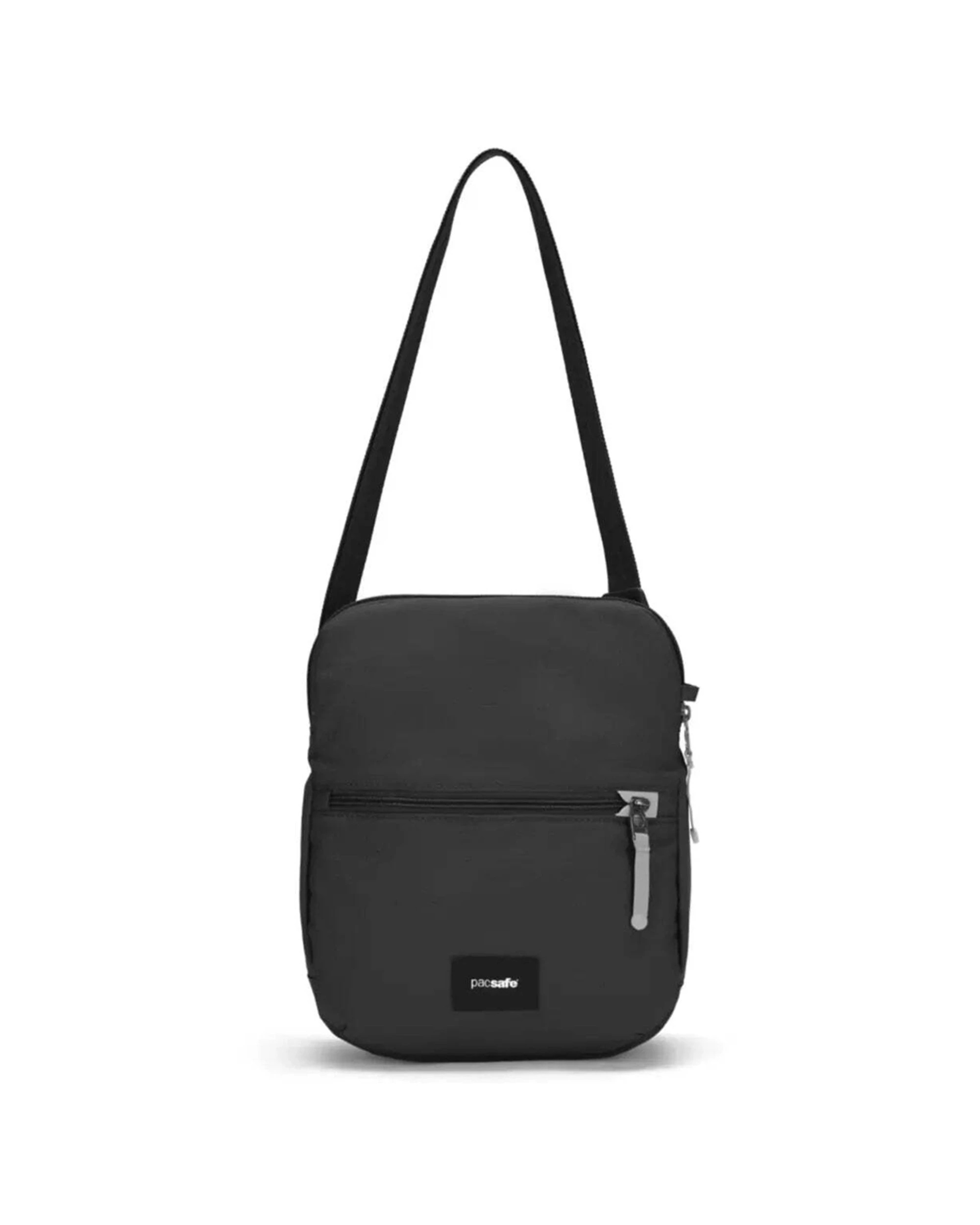 4 Pacsafe Go Anti-Theft Saddle Crossbody Bag RFIDsafe Blocking Pockets Cut Resistant Jet - Black, 4 of 9