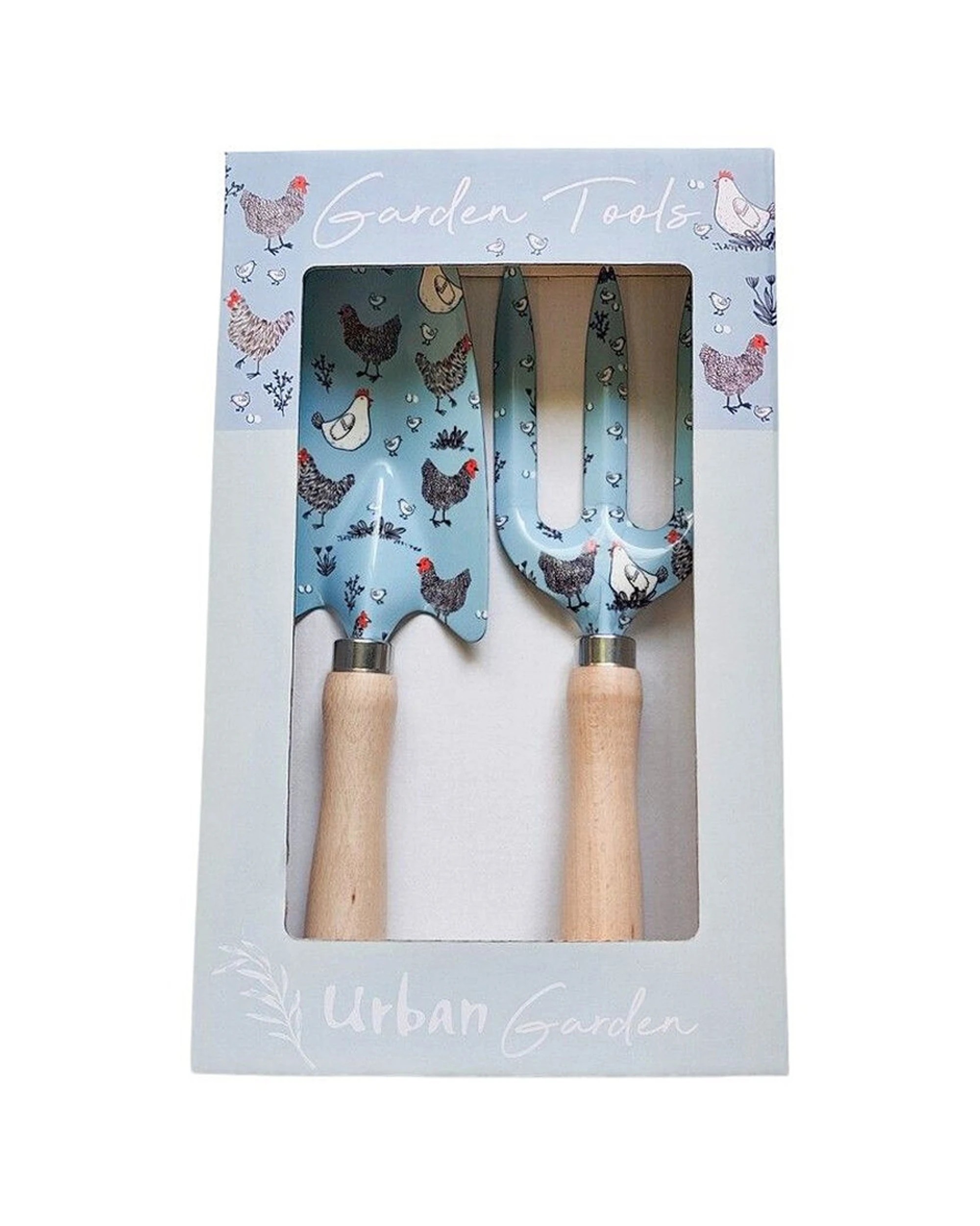Urban 2pc Urban Farm Yard Metal Timber Garden Tool Set Durable ...