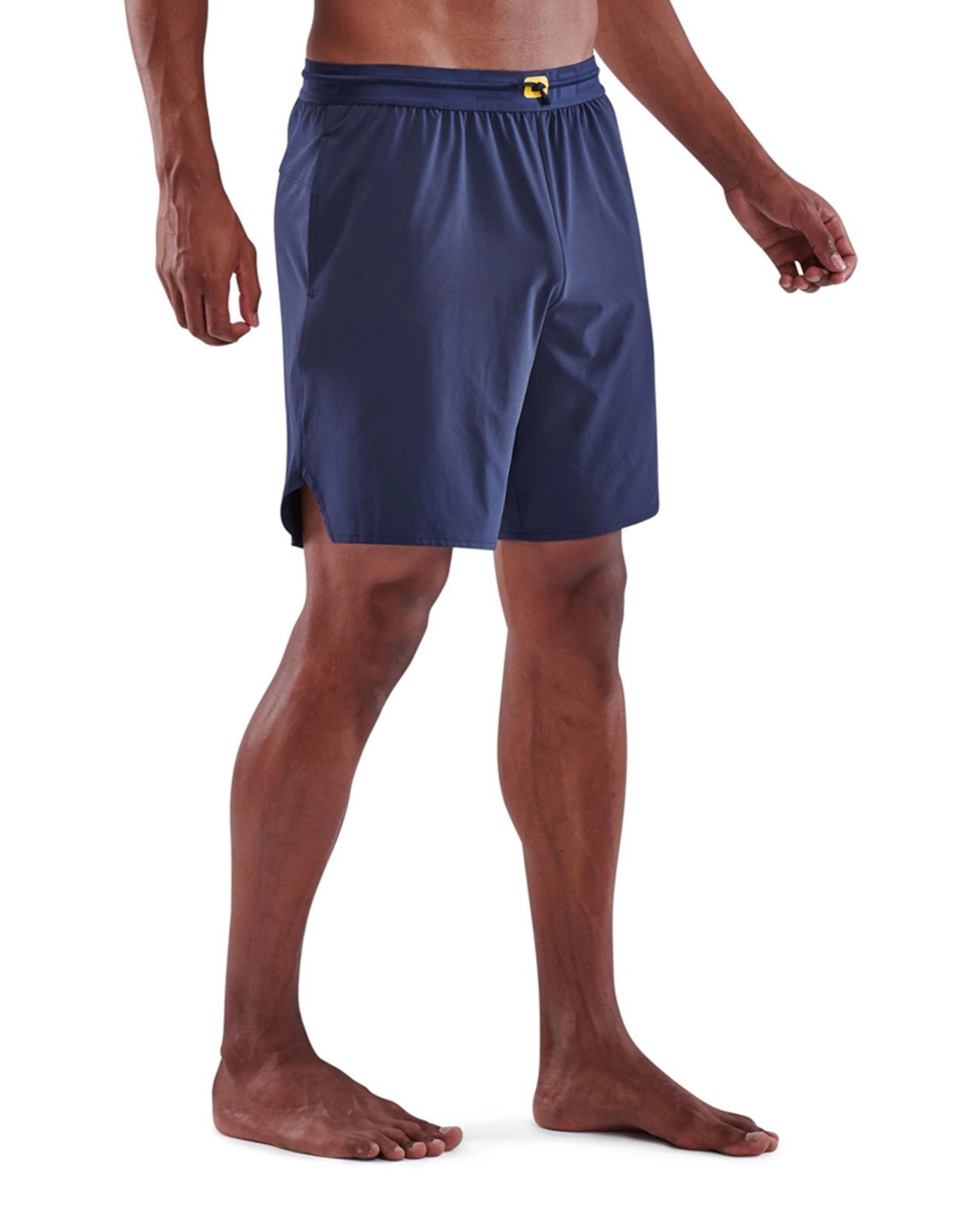 2 SKINS Men's 3-Series Activewear X-Fit Shorts NAVY BLUE, 2 of 4