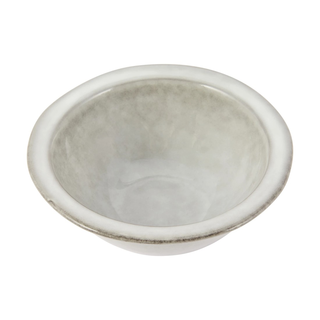 1 Grey Rim Small Bowl, 1 of 4