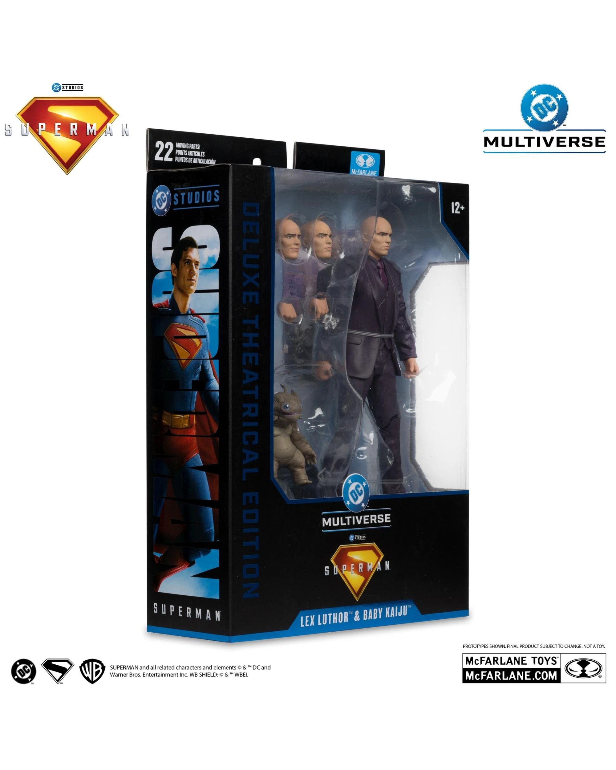 8 DC Multiverse Superman - 2025 -  Lex Luthor and Baby Kaiju Deluxe Theatrical Edition 7 inch Action Figure, 8 of 9