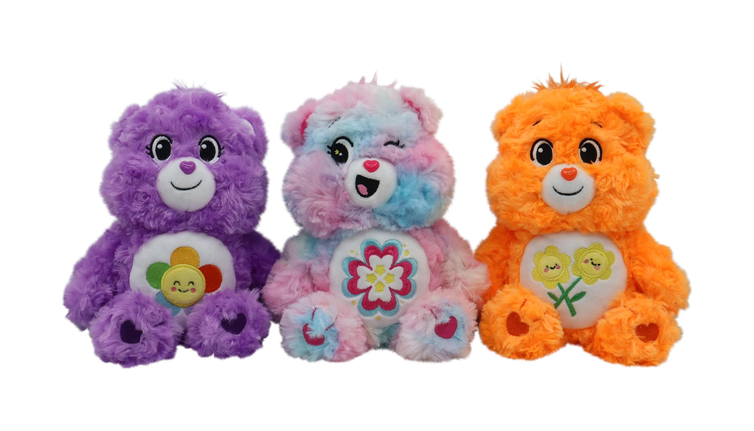 3 Care Bears Rosette Fur Plush Triple Pack, 3 of 4