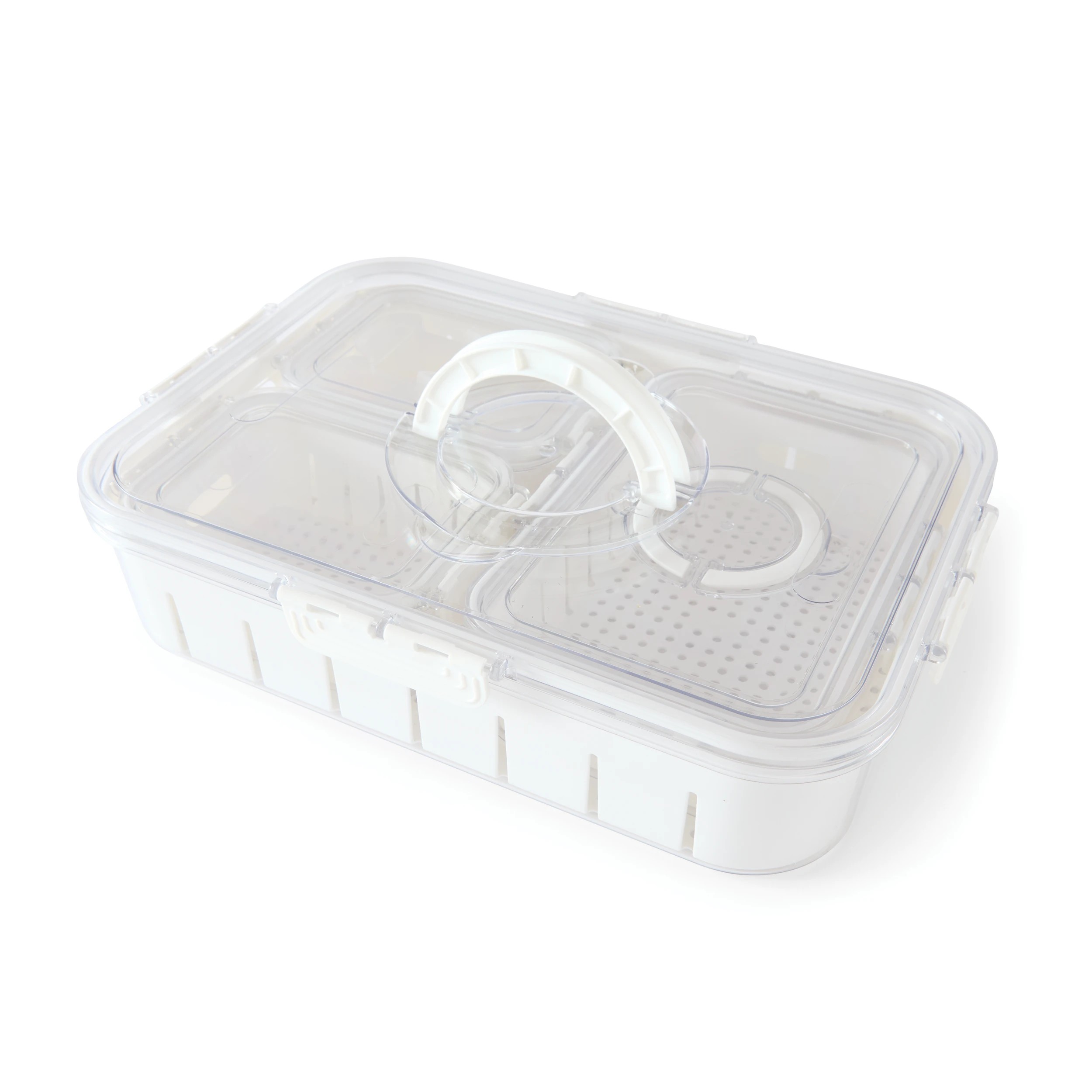 6 Fridge Storage Set - Clear, 6 of 10