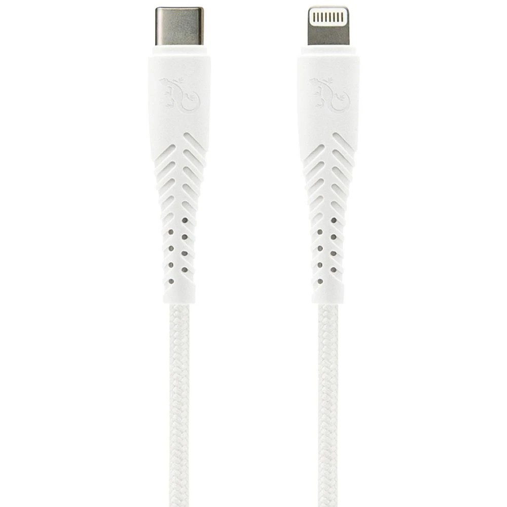 1 Gecko Ultra Tough USB-C to Lightning Flex Cable 1.5m White, 1 of 1