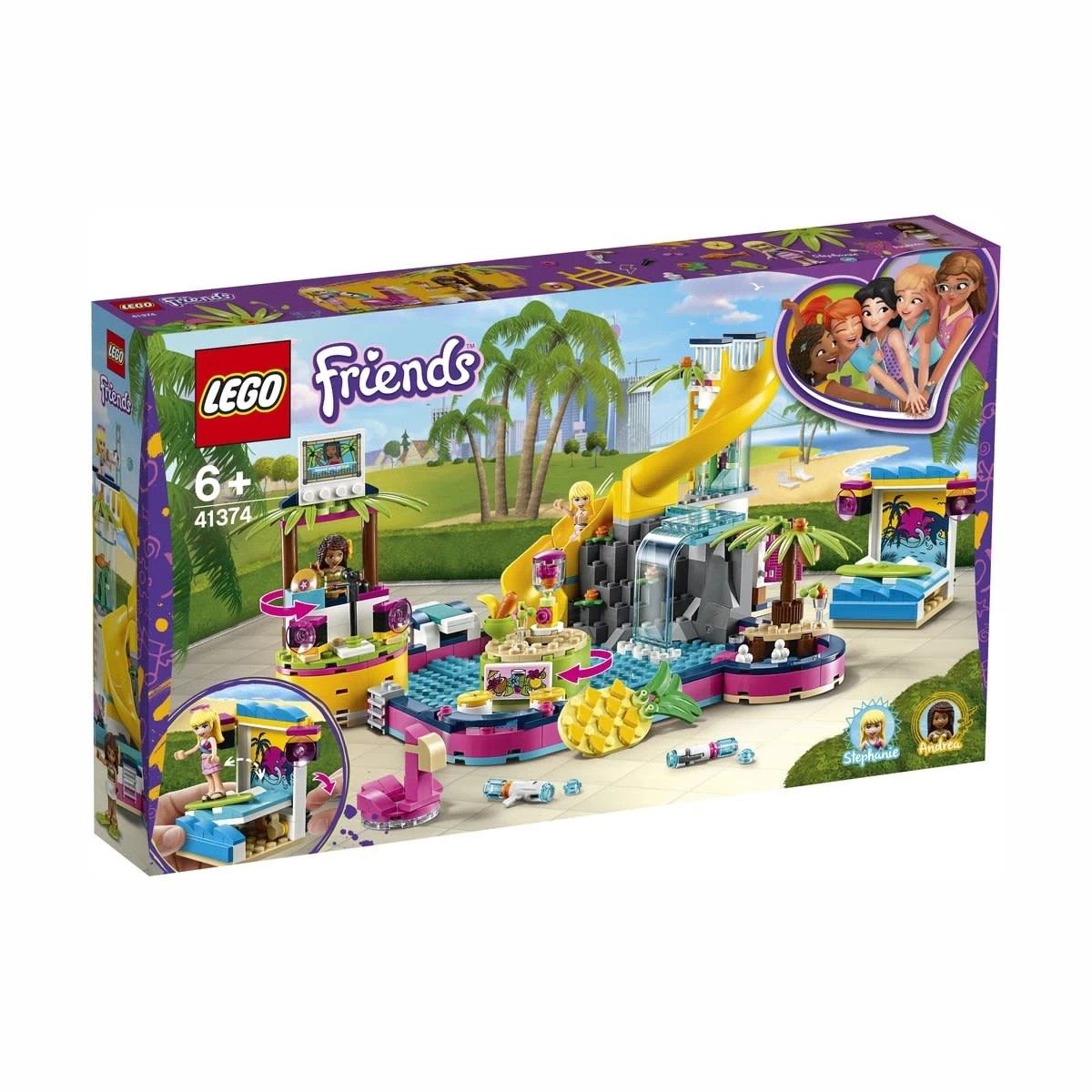 1 LEGO Friends Andrea's Pool Party 41374, 1 of 5