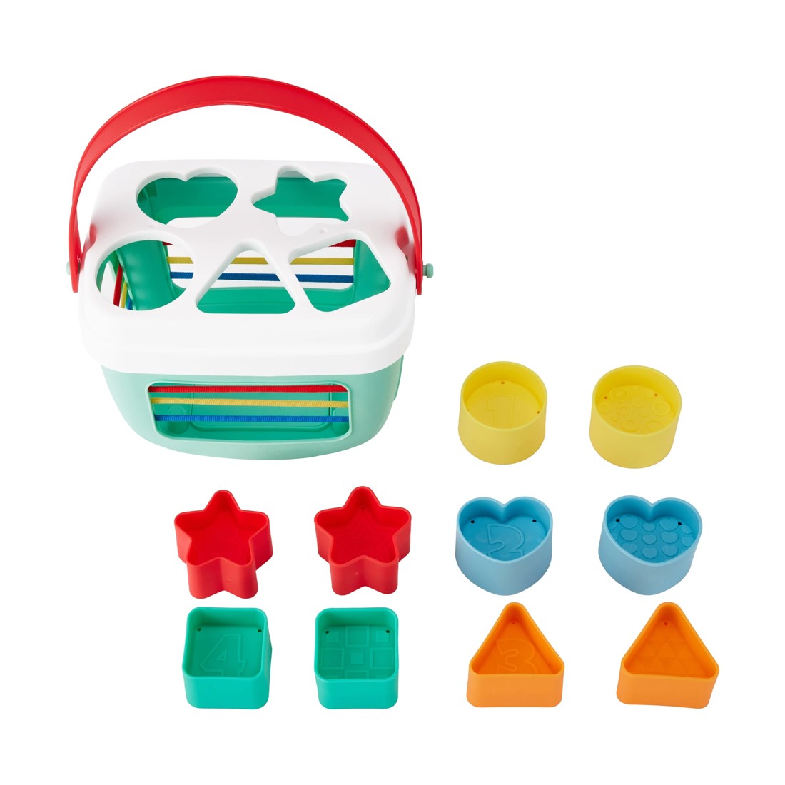 1 12 Piece Play & Learn Shape Sorter Set, 1 of 10