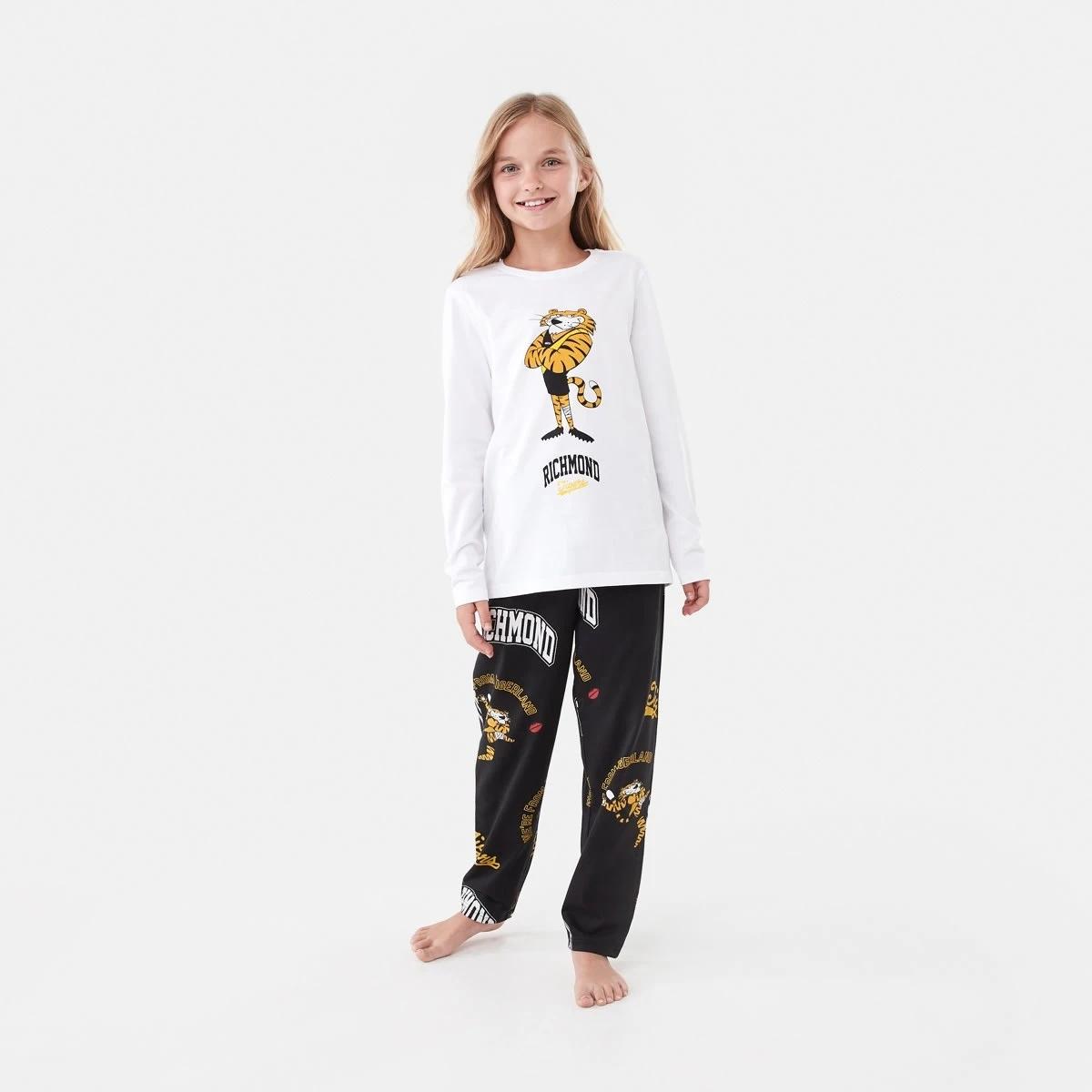 1 Official AFL Kids Pyjama Set Richmond, 1 of 9