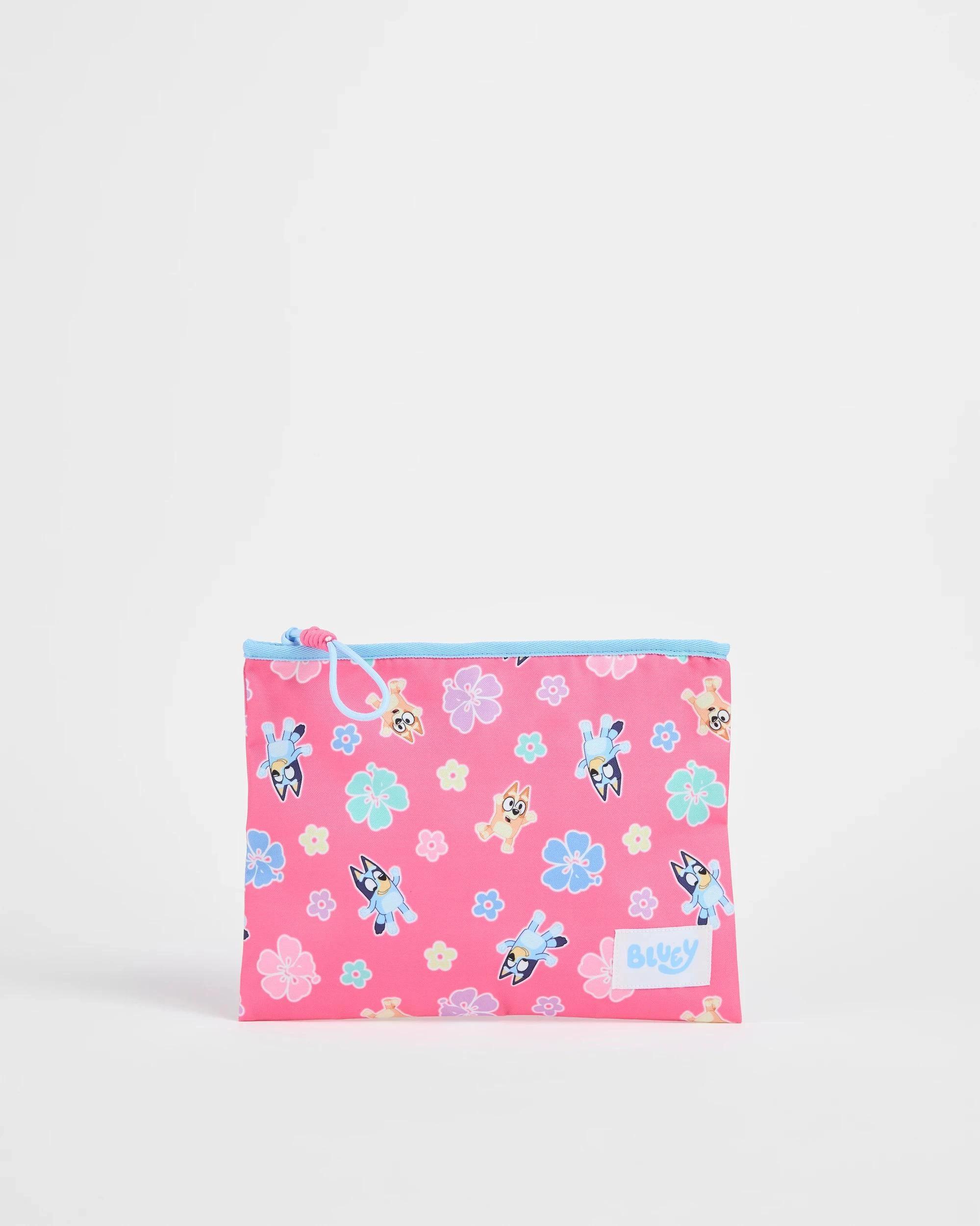 1 Kids Licensed Bluey Swim Bag PINK, 1 of 3