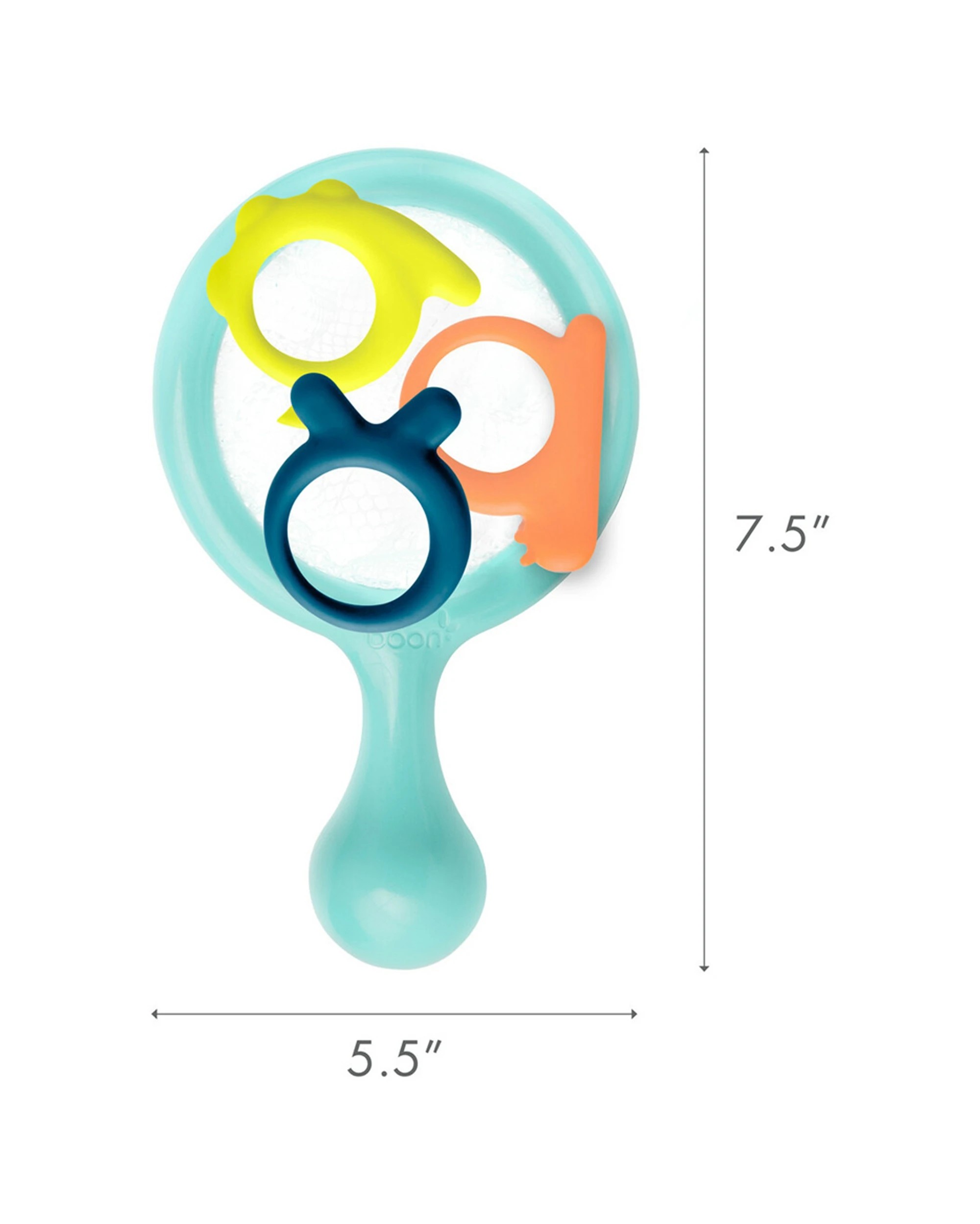 4 Boon 4pc Water Bugs Bath Toy w/Fishing Net - Multi, 4 of 4