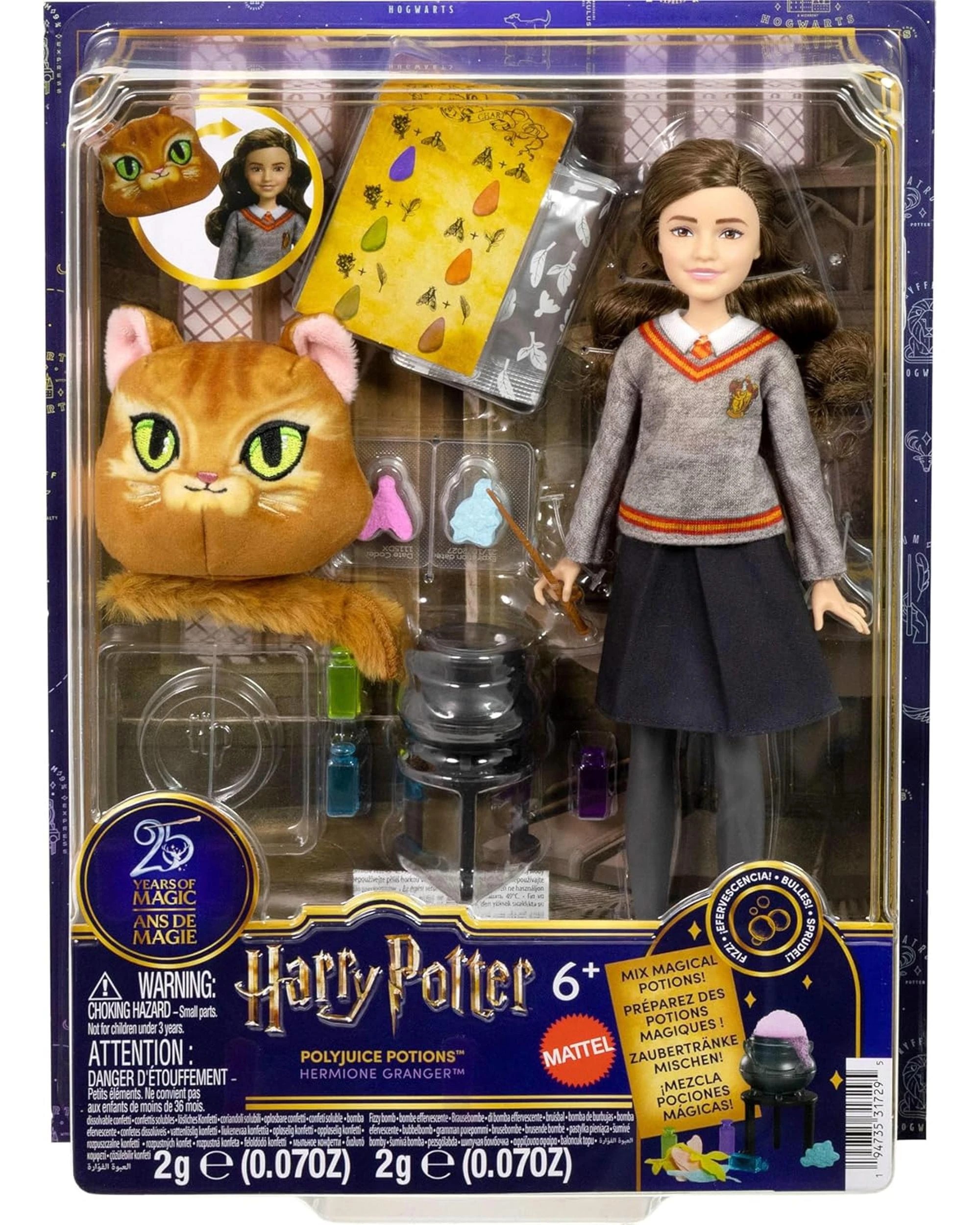 1 Harry Potter 25th Anniversary Polyjuice Potions Hermione Granger Doll, 1 of 5