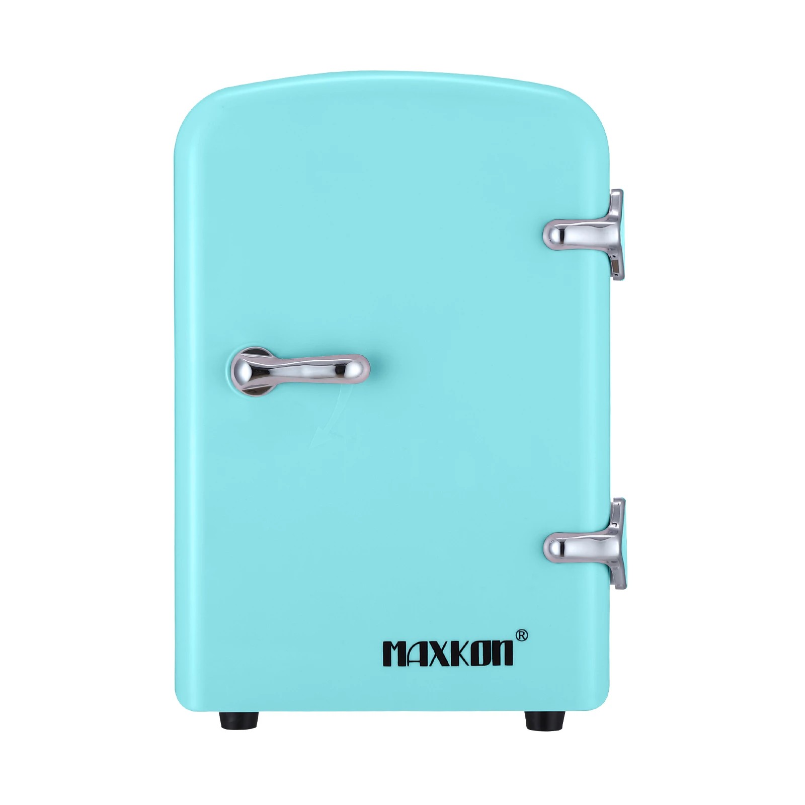 1 Maxkon Mini Fridge 4L 6 Can Portable Cooler Warmer, 1 of 3