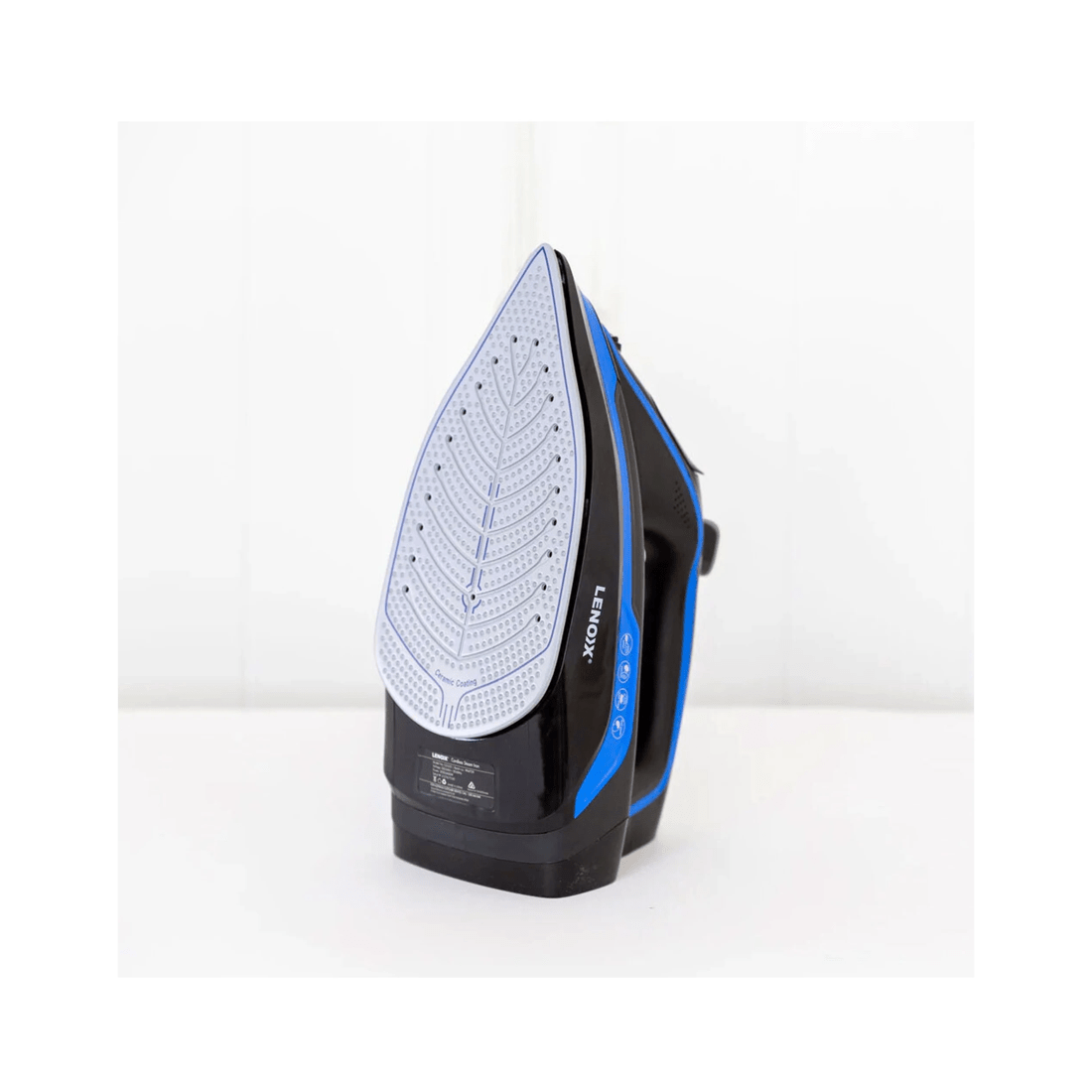 4 Lenoxx Electric Self-cleaning Cordless Steam Iron W/ Charging Base 2200w
 - Black, 4 of 7