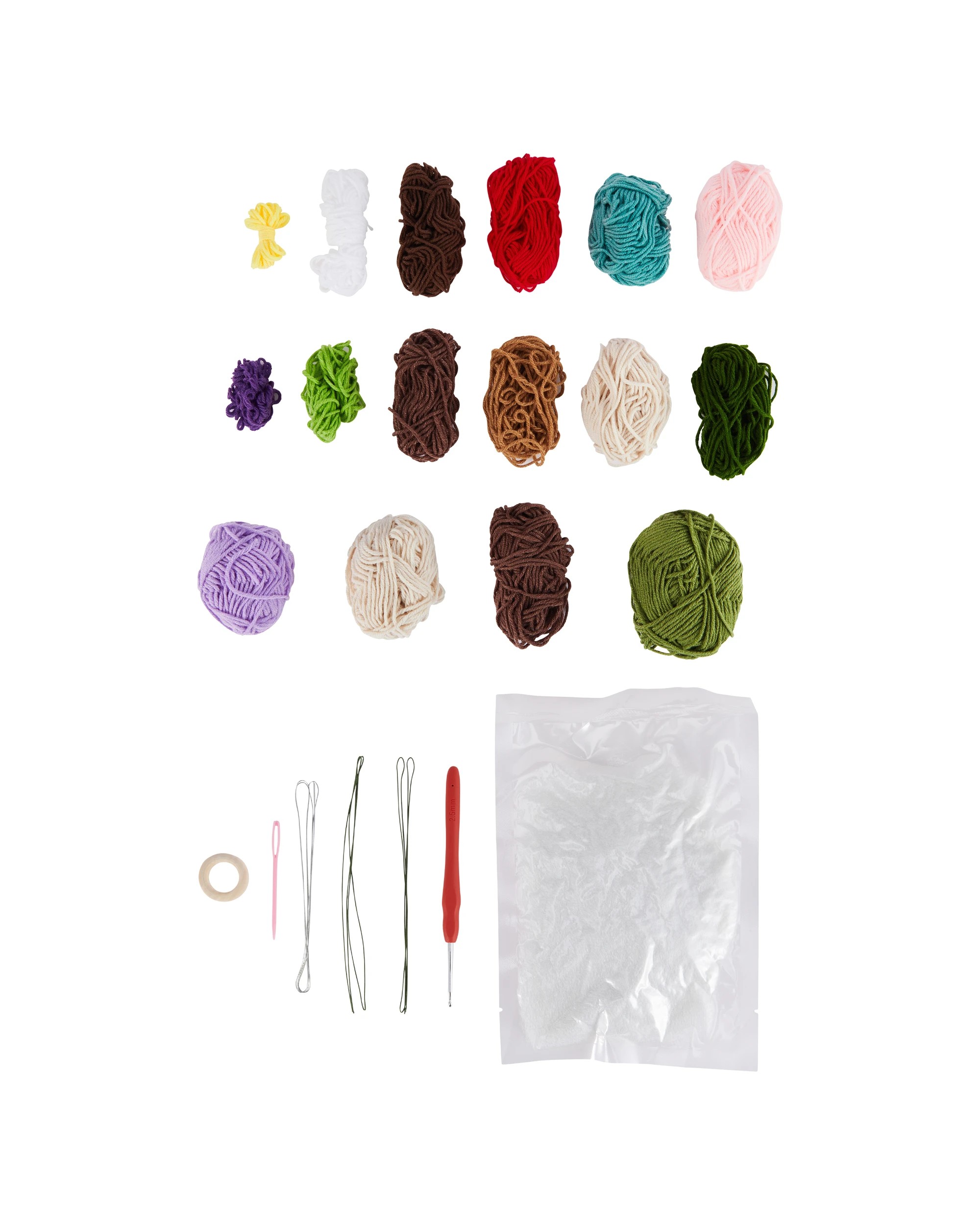 2 DIY Crochet Pot Plant Craft Kit, 2 of 3