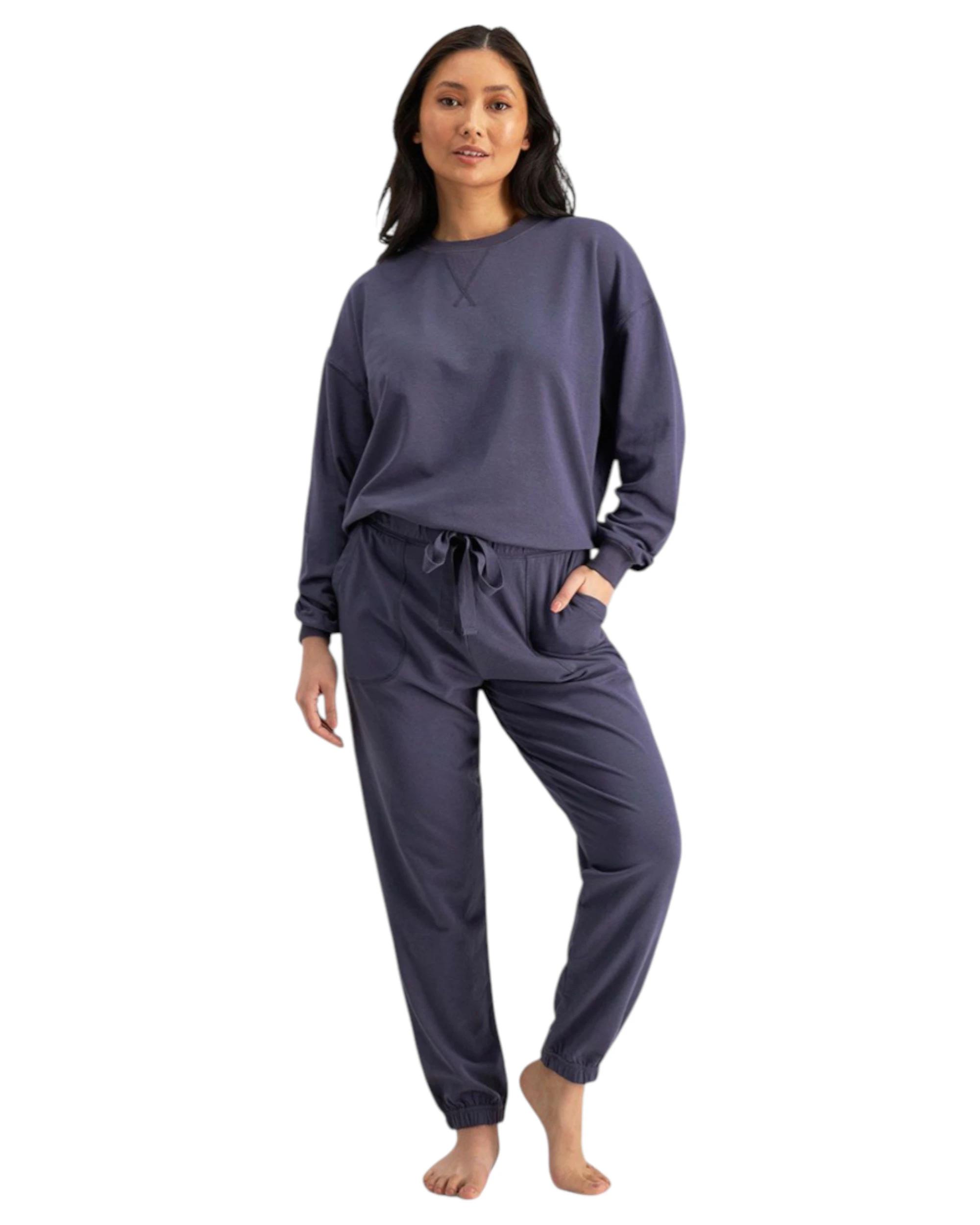 2 Jockey 6 Pack Womens Life Terry Pant Trackie Loungewear MOLTEN MIDNIGHT, 2 of 4