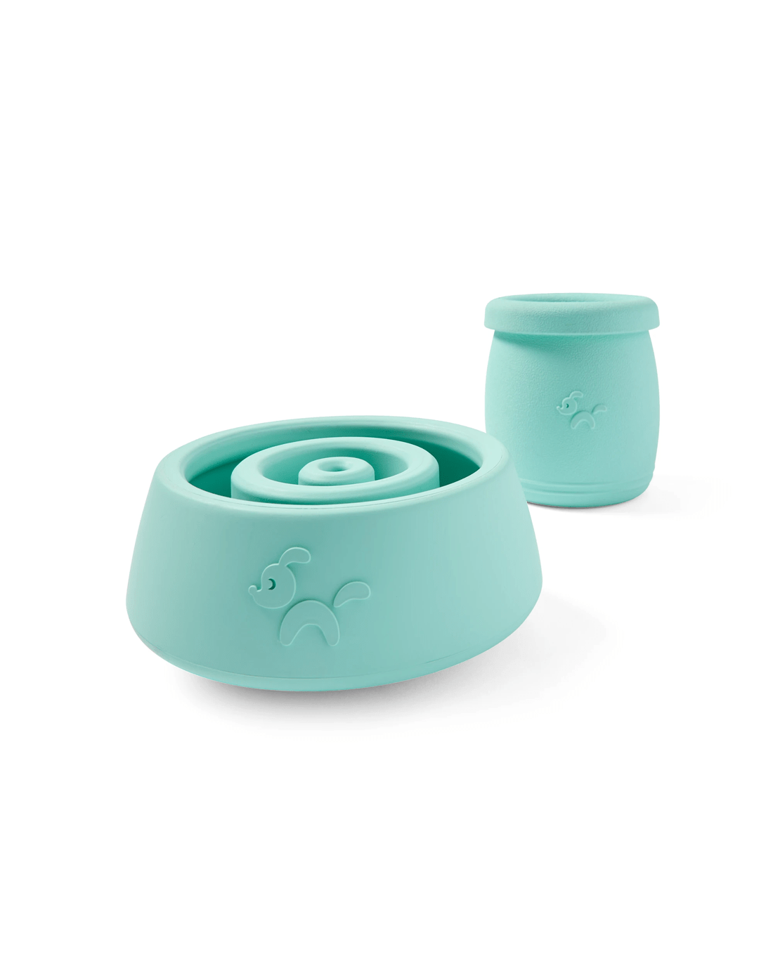 2 2 Pack Pet Rubber Treat Chew - Teal, 2 of 9