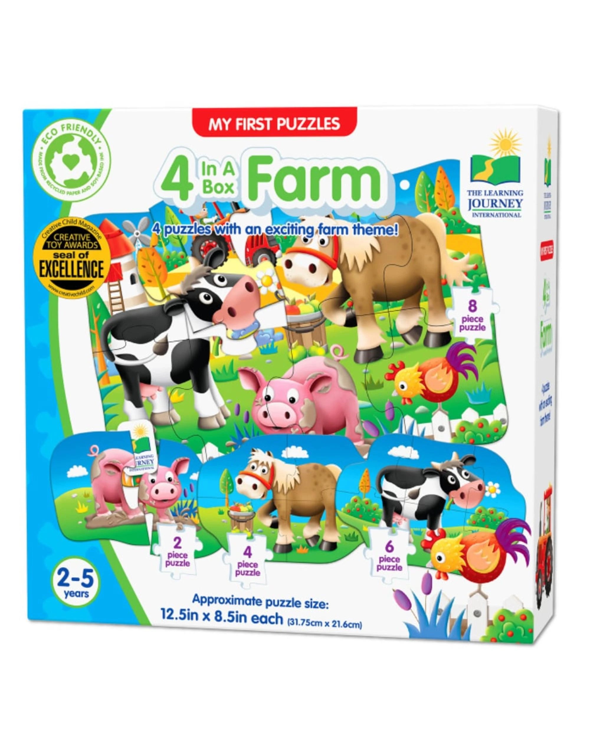 1 Learning Journey My First Puzzle 4-In-A-Box Puzzles, 1 of 1