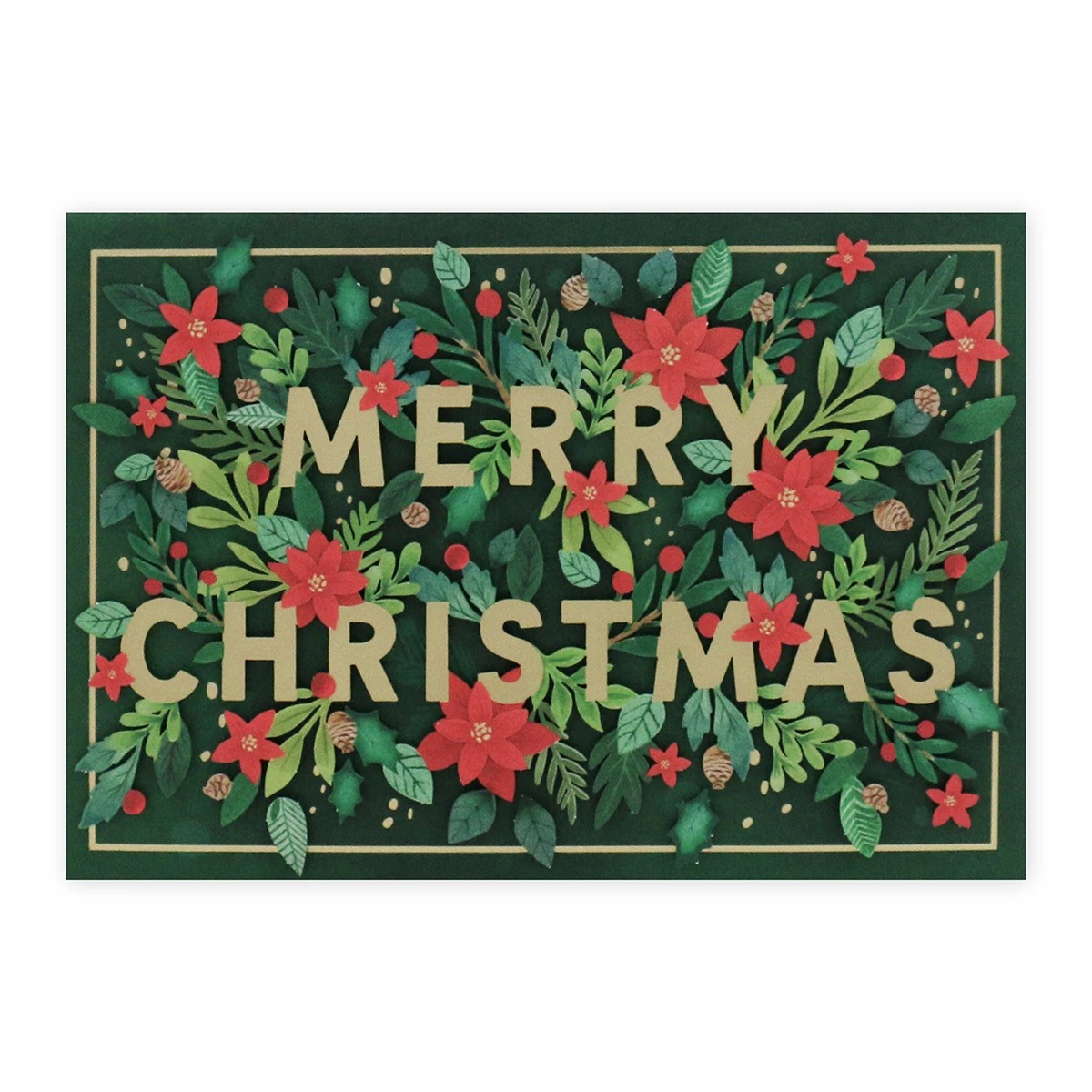 2 Hallmark Christmas Card - Merry Christmas, 2 of 3