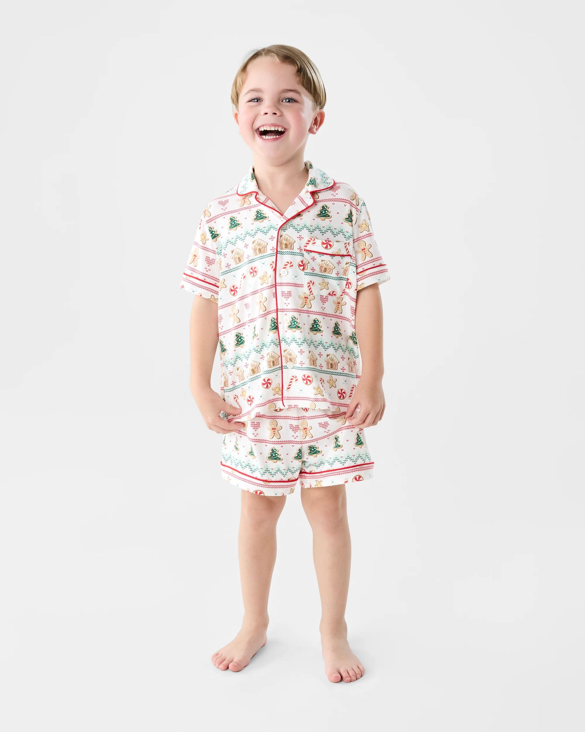 8 Family Matching Christmas Fairisle Younger Kids Pyjama Set Fairisle, 8 of 10
