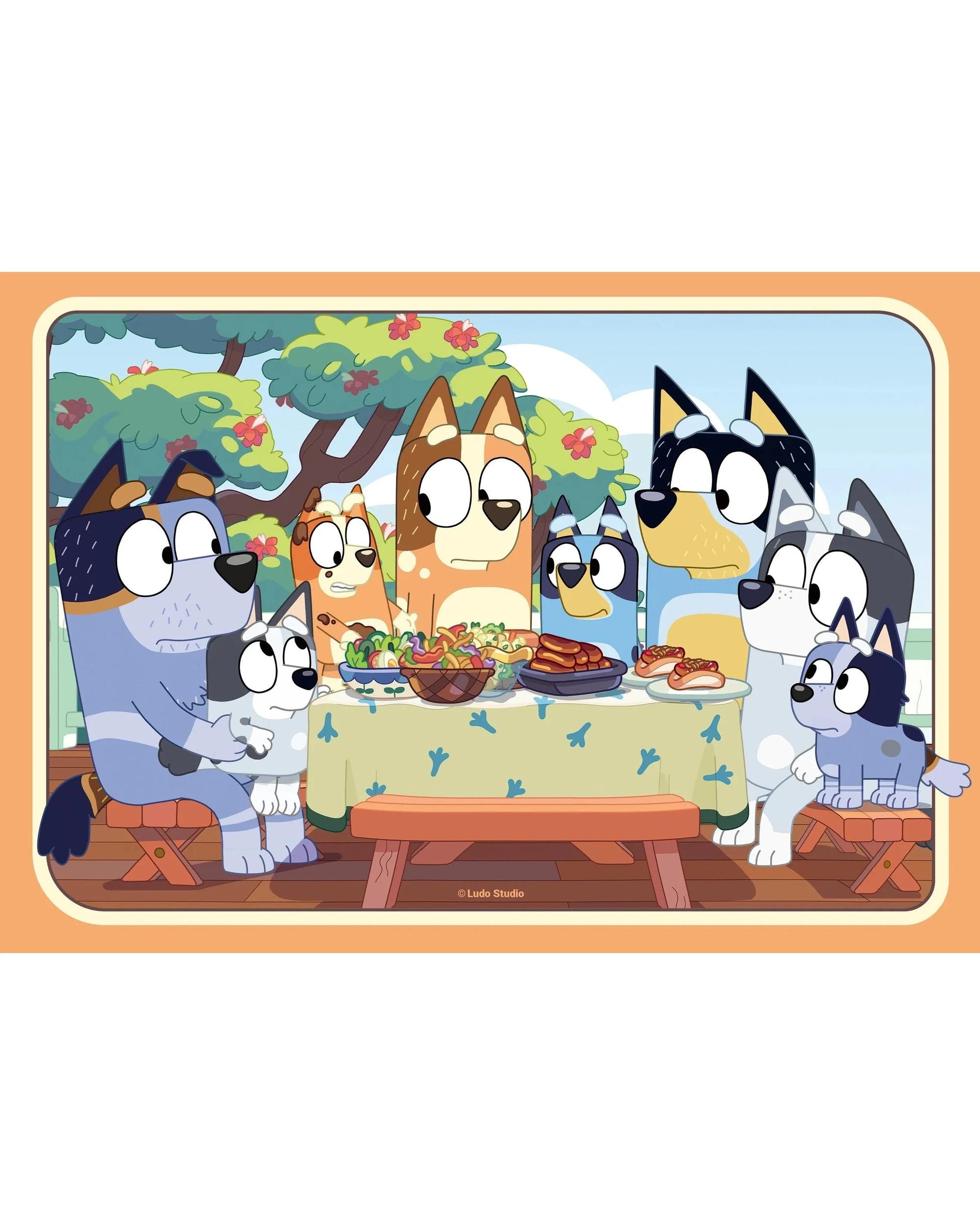 2 Ravensburger Bluey 2 x 24 Piece Jigsaw Puzzle, 2 of 3
