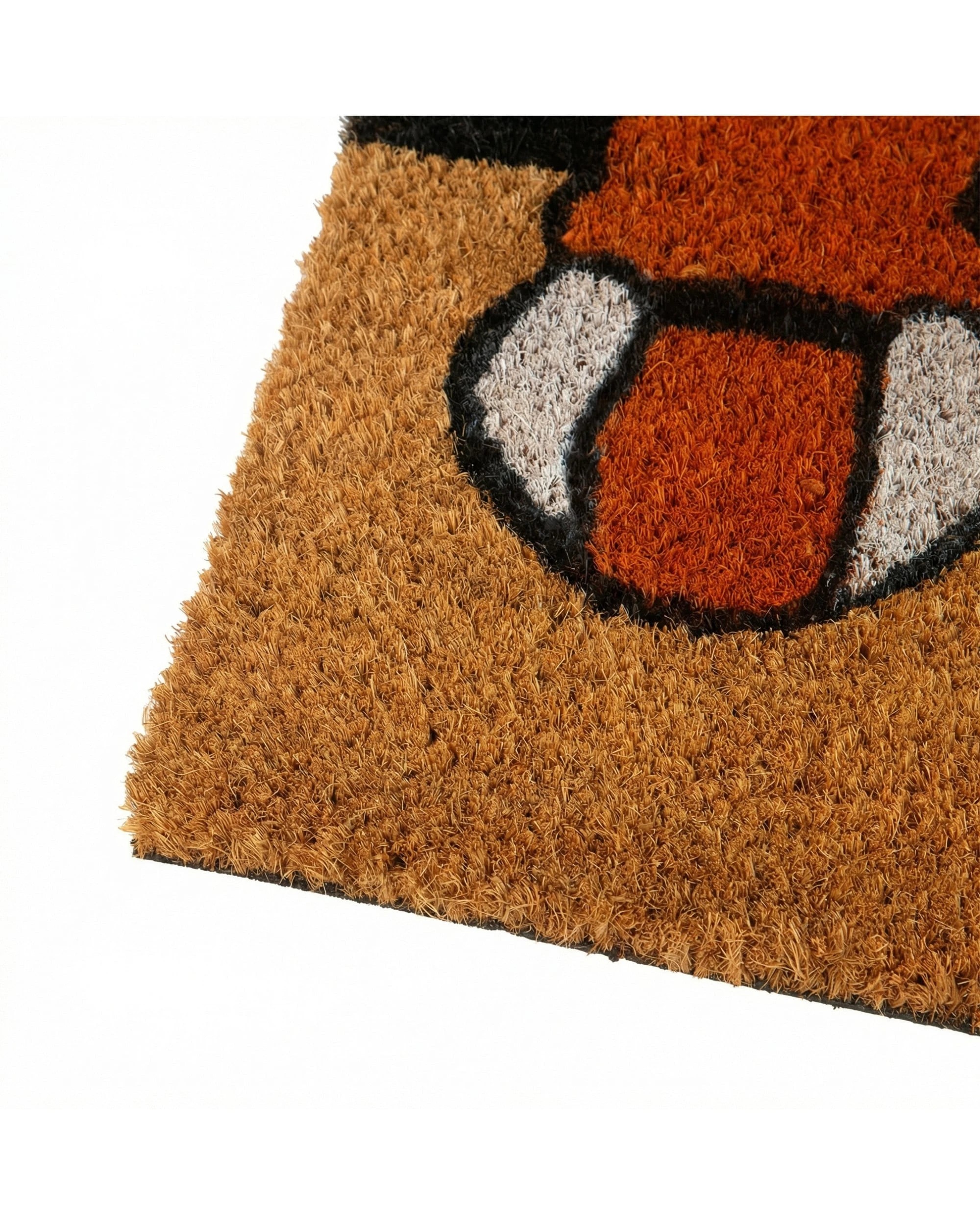 4 Door Mat Deluxe Coir Latex Oh No Not You Again 40 x 55 cm Doormat - Brown, 4 of 4