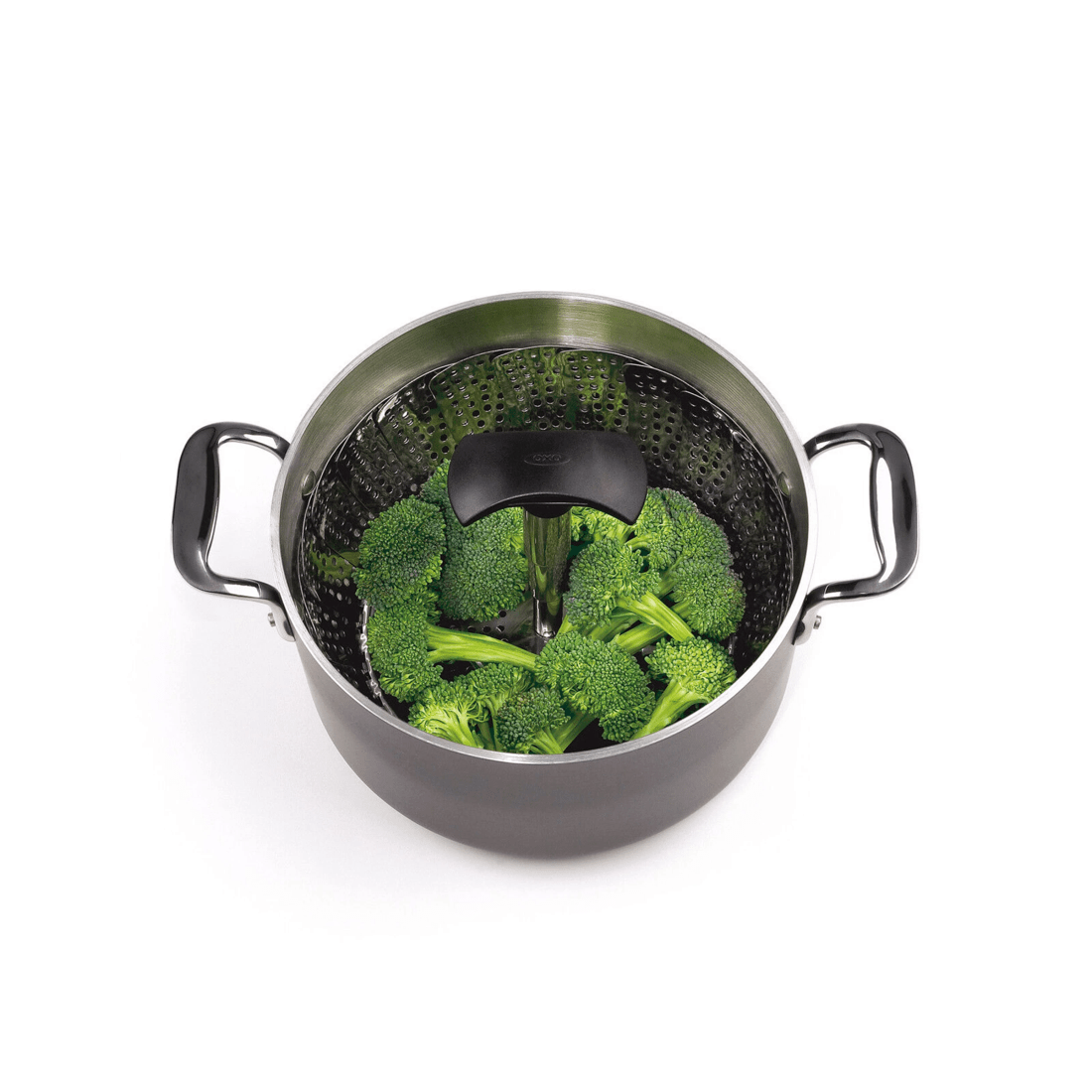 3 OXO Stainless Steel Steamer with Extendable Handle, 3 of 8