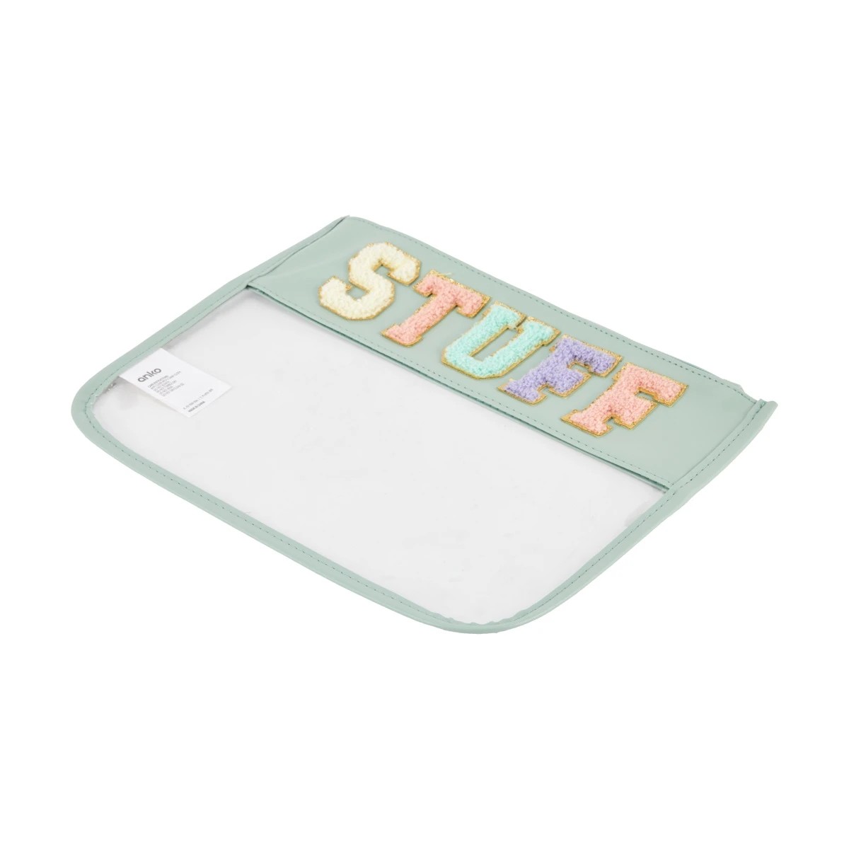 3 3 Piece Letter Pouch - Clear, 3 of 6