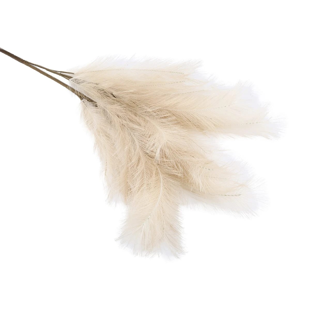 2 Artificial Pampas Grass Natural, 2 of 4