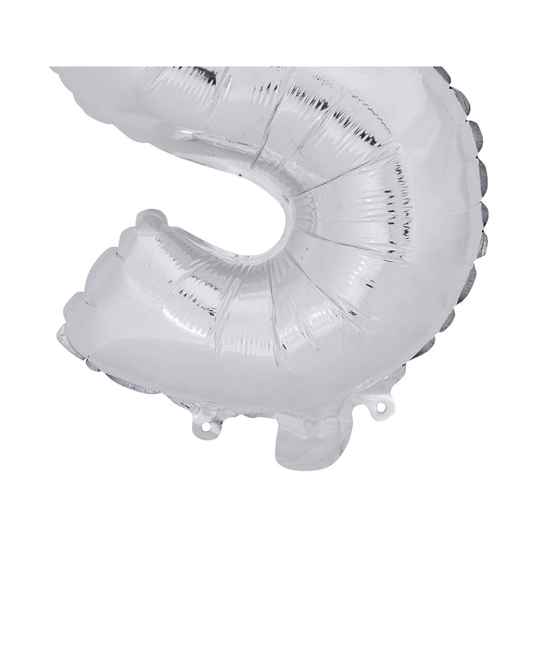 3 Foil Balloon - Letter S, 3 of 4