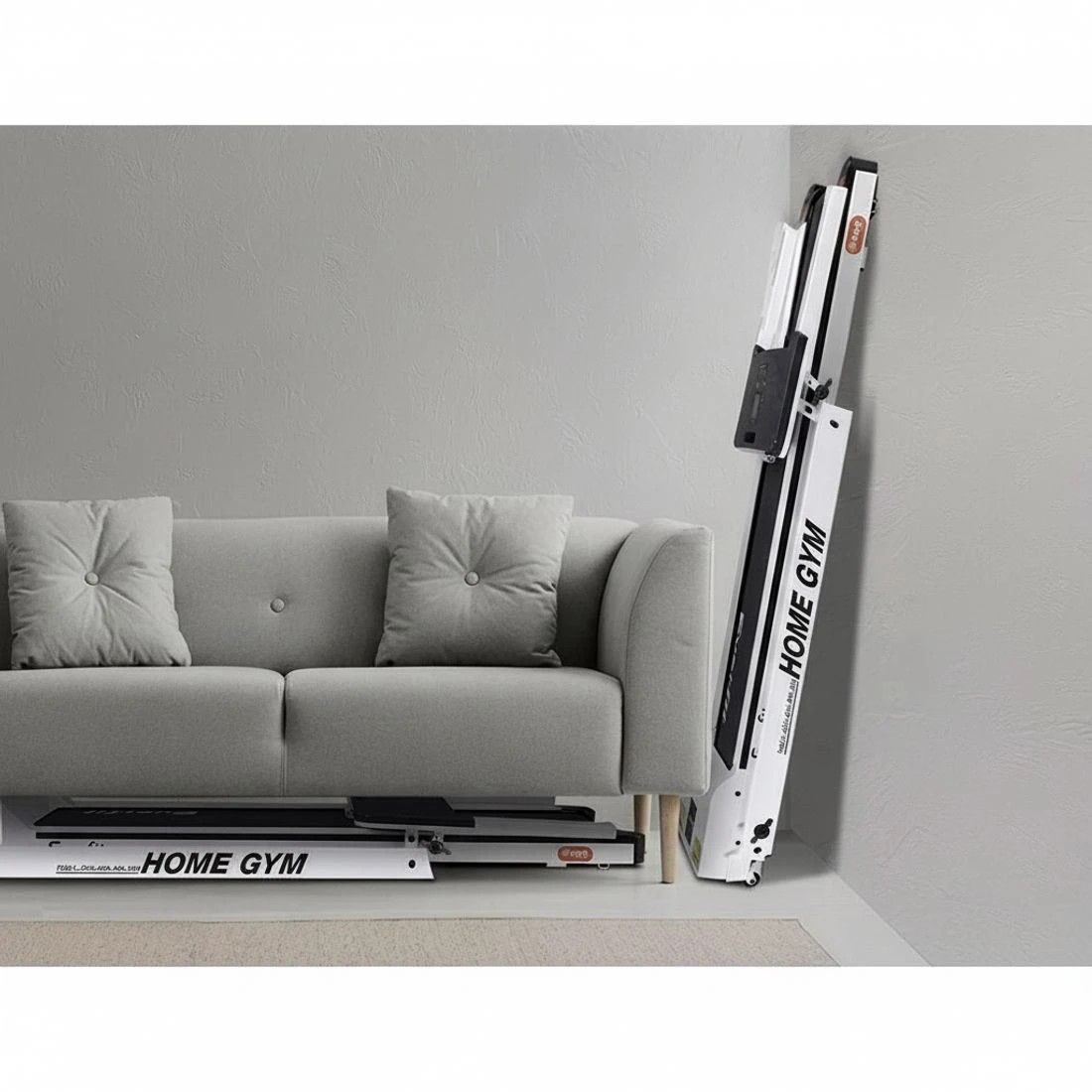 4 Everfit Treadmill Electric Home Gym Fitness Exercise Fully Foldable 420mm - White, 4 of 7