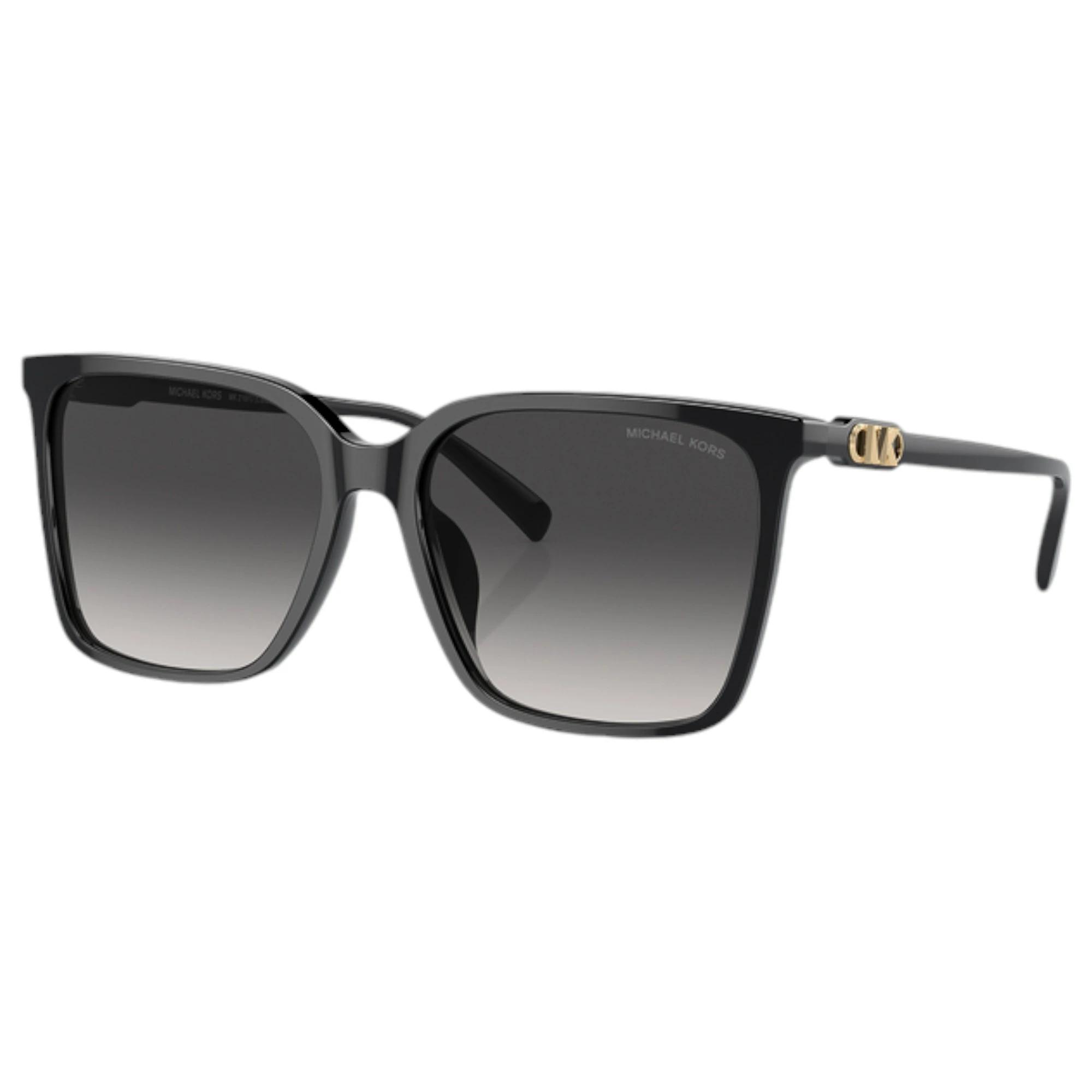 1 Michael Kors Womens Sunglasses Canberra MK2197U Black/ Grey Gradient Sunnies BLACK/GREY, 1 of 3