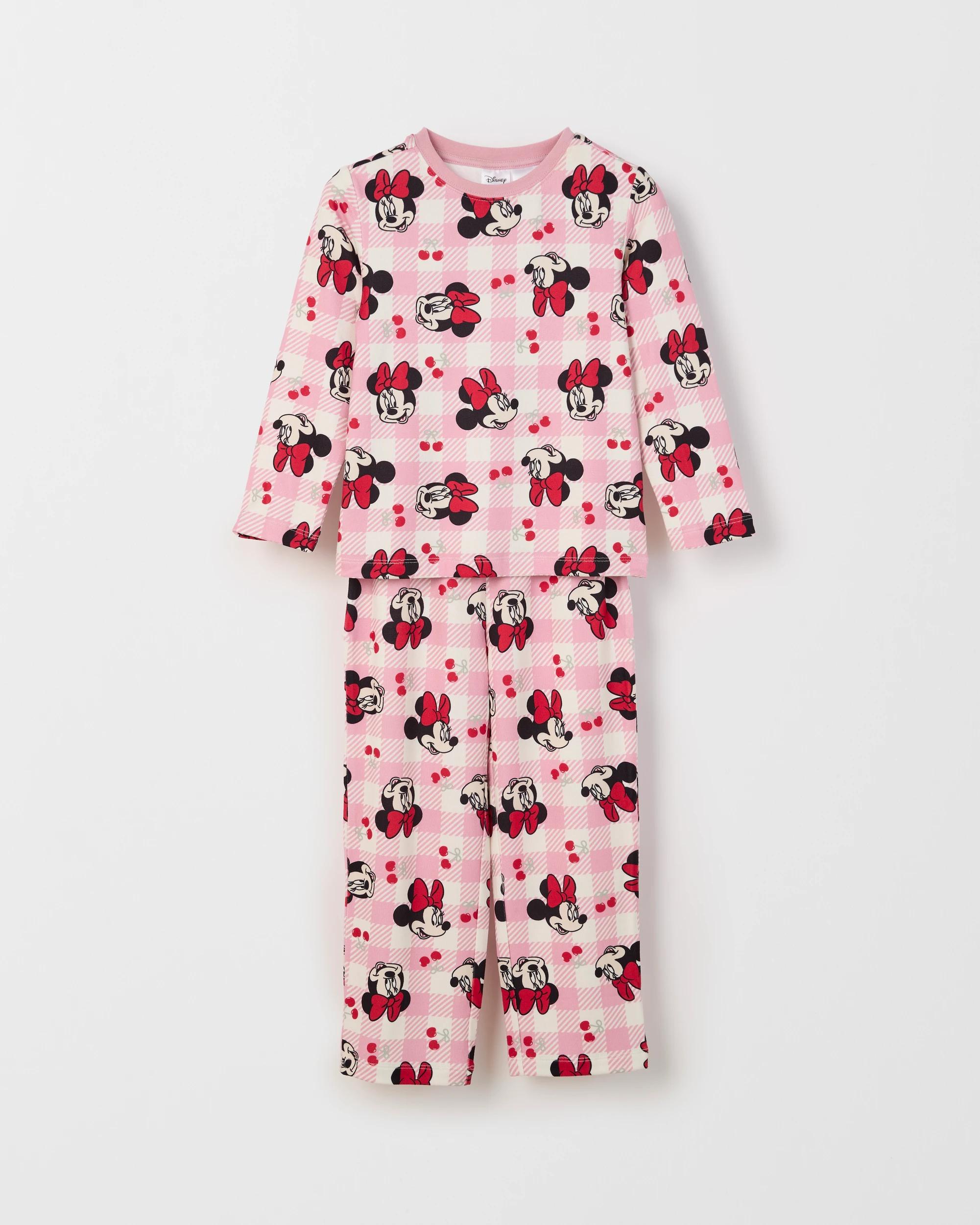 4 Disney Minnie Gift Pack Younger Girls Hacci Knit Pyjama Set MINNIE, 4 of 8