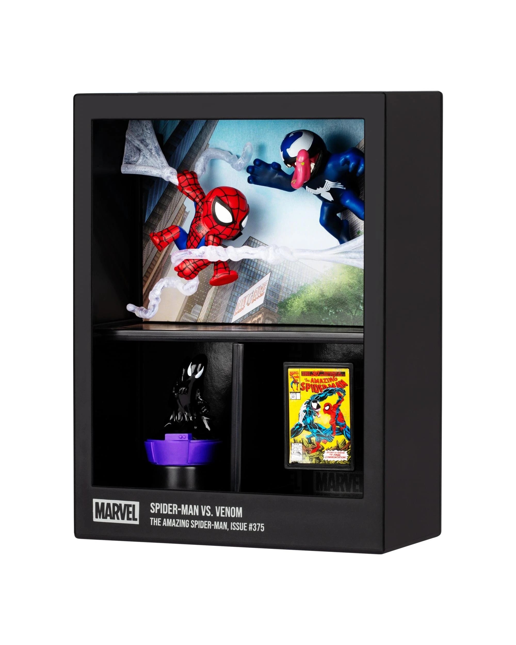 4 Fandrop Marvel MV02 Spider-Man vs Venom 2 Figure Diorama, 4 of 7