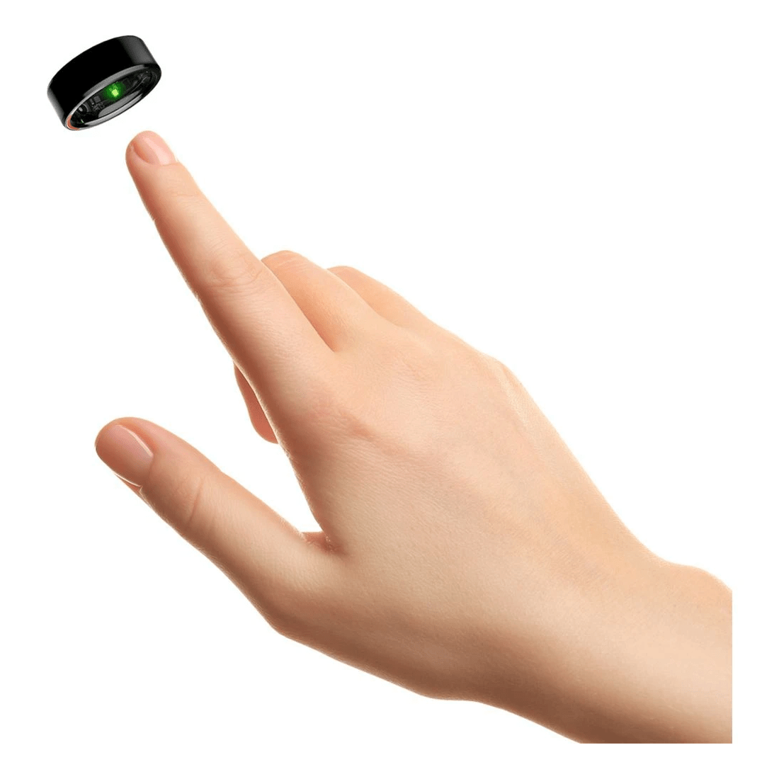 6 Ryze Element Smart Ring Black Size 12, 6 of 6